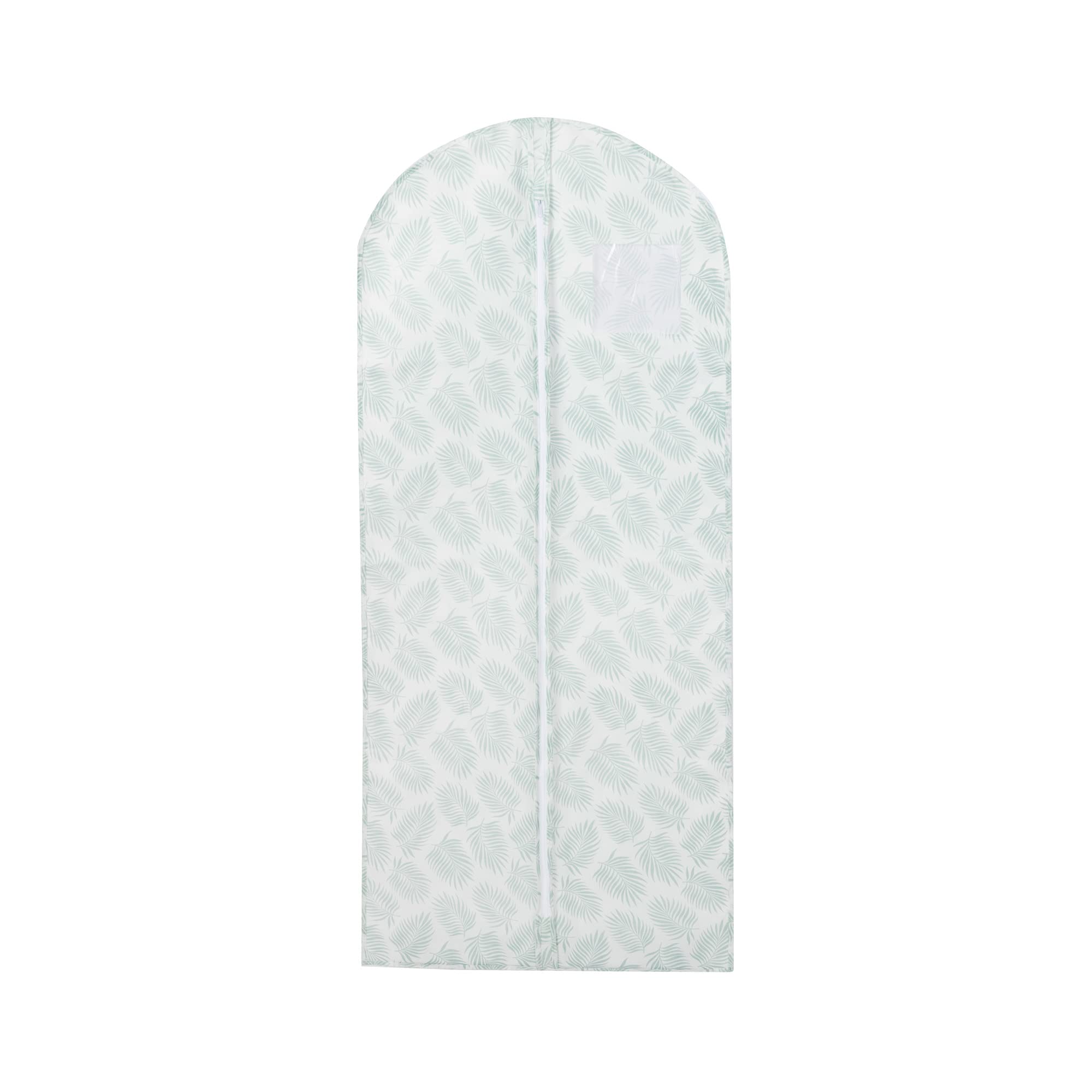compactor-palma-ran10154-housse-v-tements-longue-vert-blanc-60-x-137-cm image 2