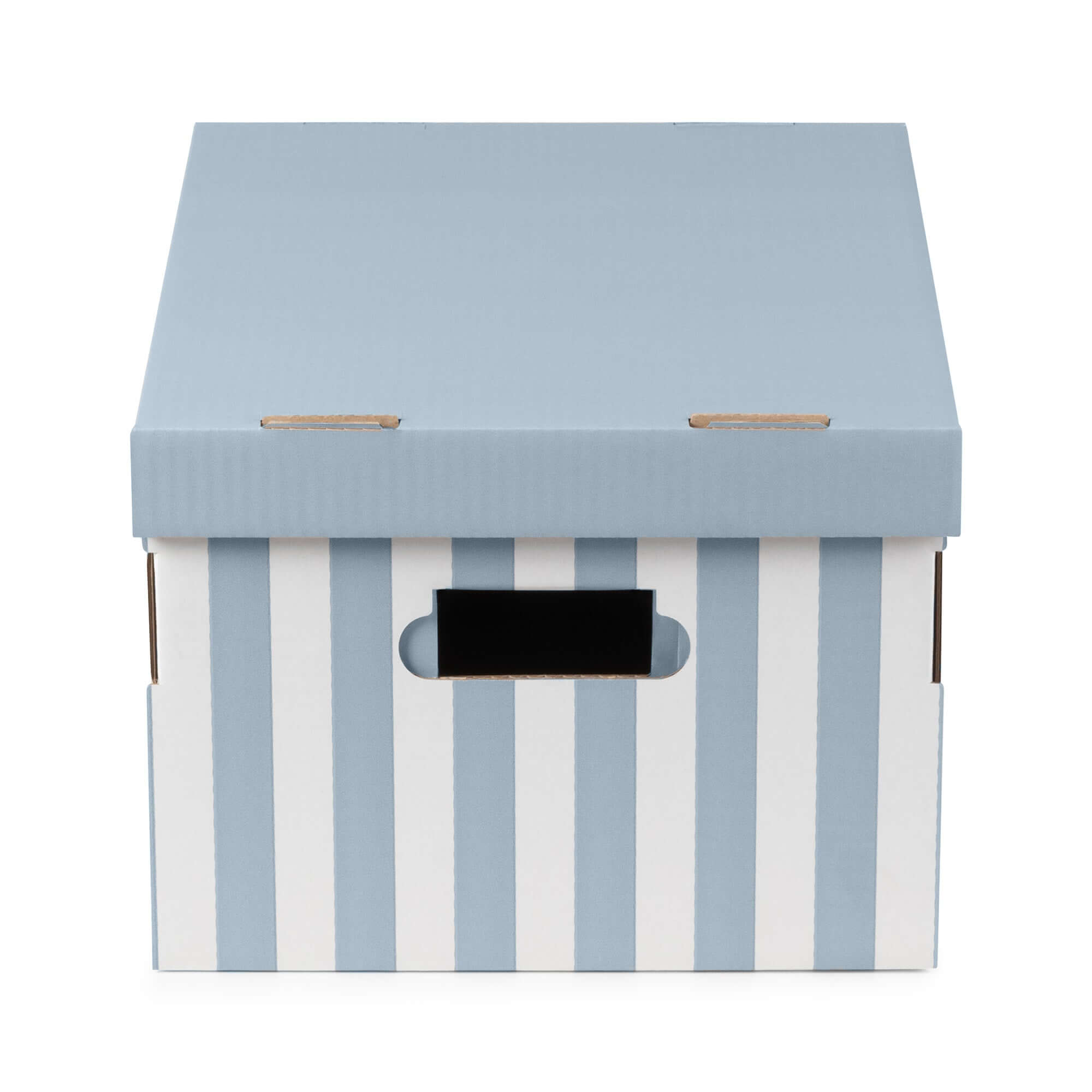compactor-shirt-lot-2-bo-tes-de-rangement-rayures-bleu-taille-m-carton image 4