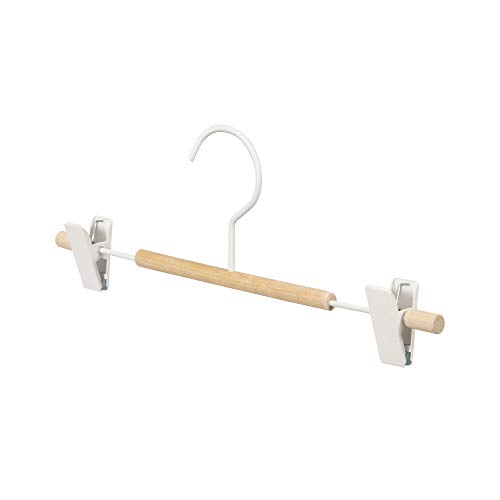 compactor-helsinki-cintre-pinces-m-tal-blanc-et-bois-31-cm-ran8871 image 7