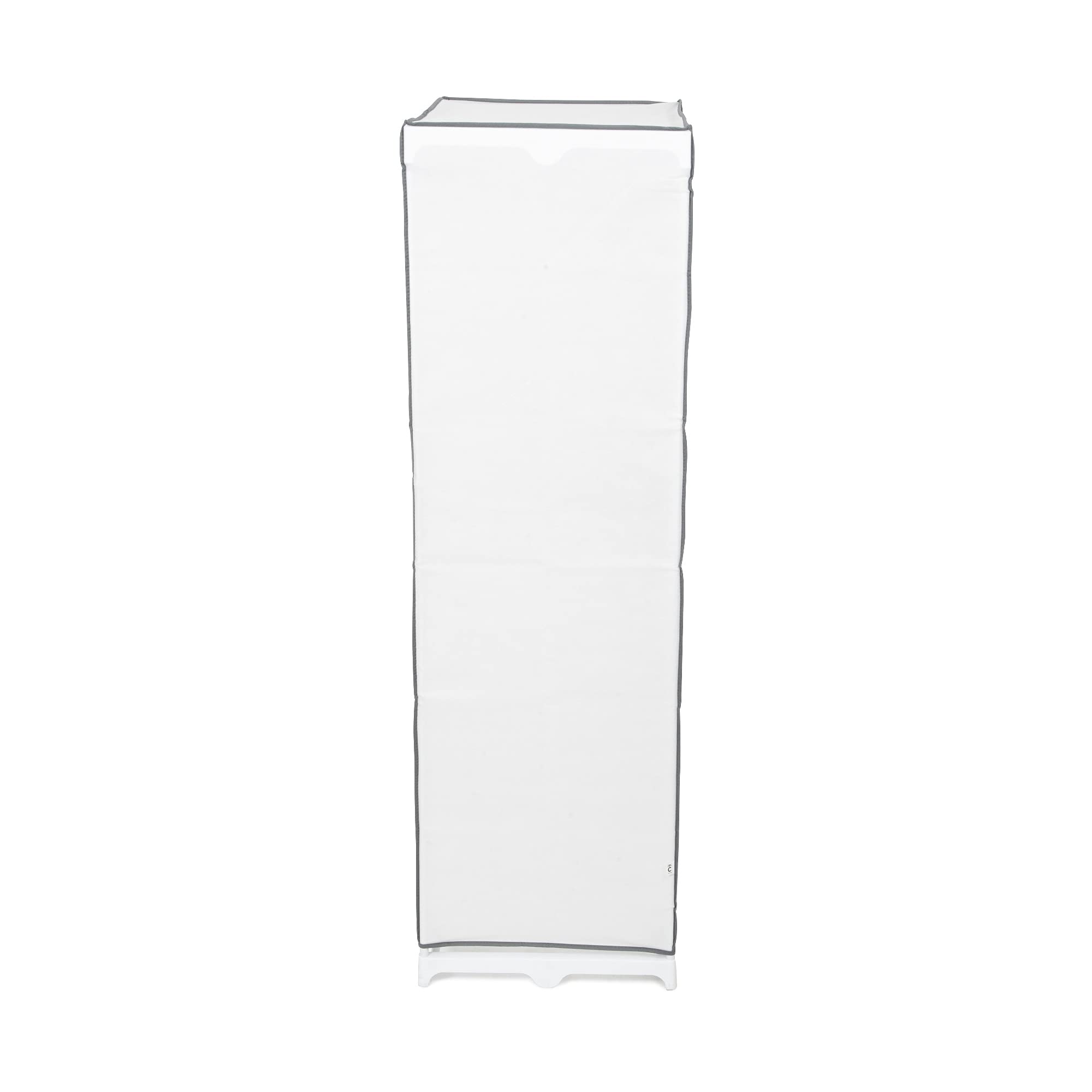 compactor-rangement-cie-armoire-penderie-tigre-grise-50x75xh160cm image 3