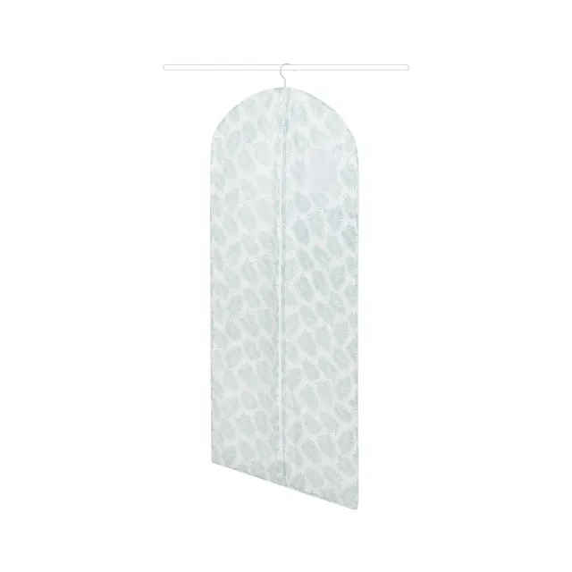 compactor-palma-ran10154-housse-v-tements-longue-vert-blanc-60-x-137-cm image 1