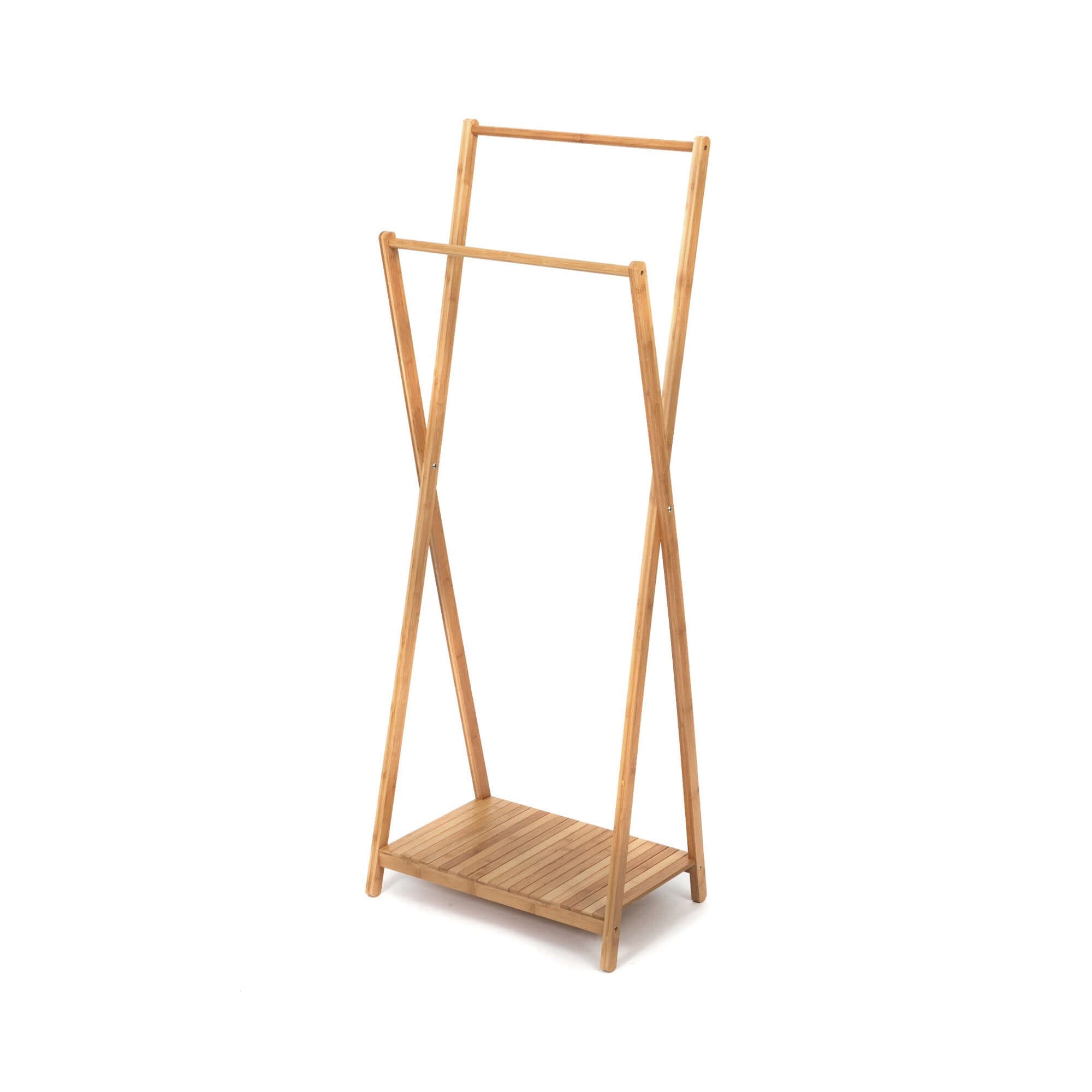 compactor-malmo-portant-v-tements-double-en-bambou image 1