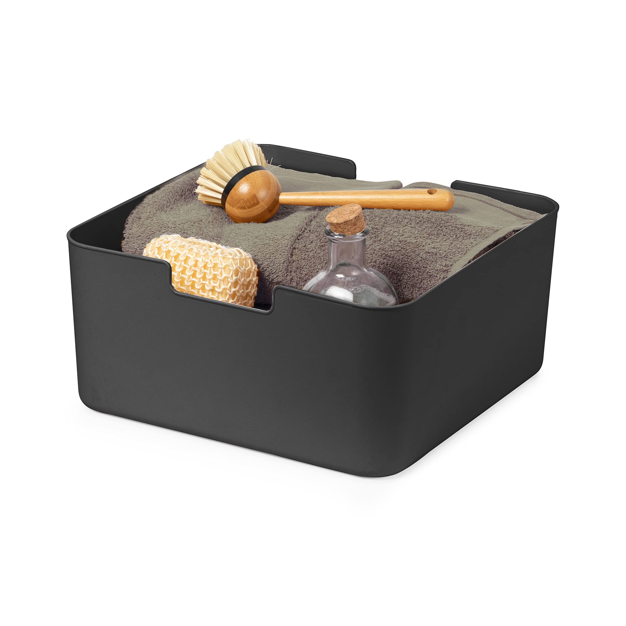 compactor-ecologik-bo-te-organisateur-bambou-32-2-x-31-6-x-15-2-cm-gris-fonc image 2