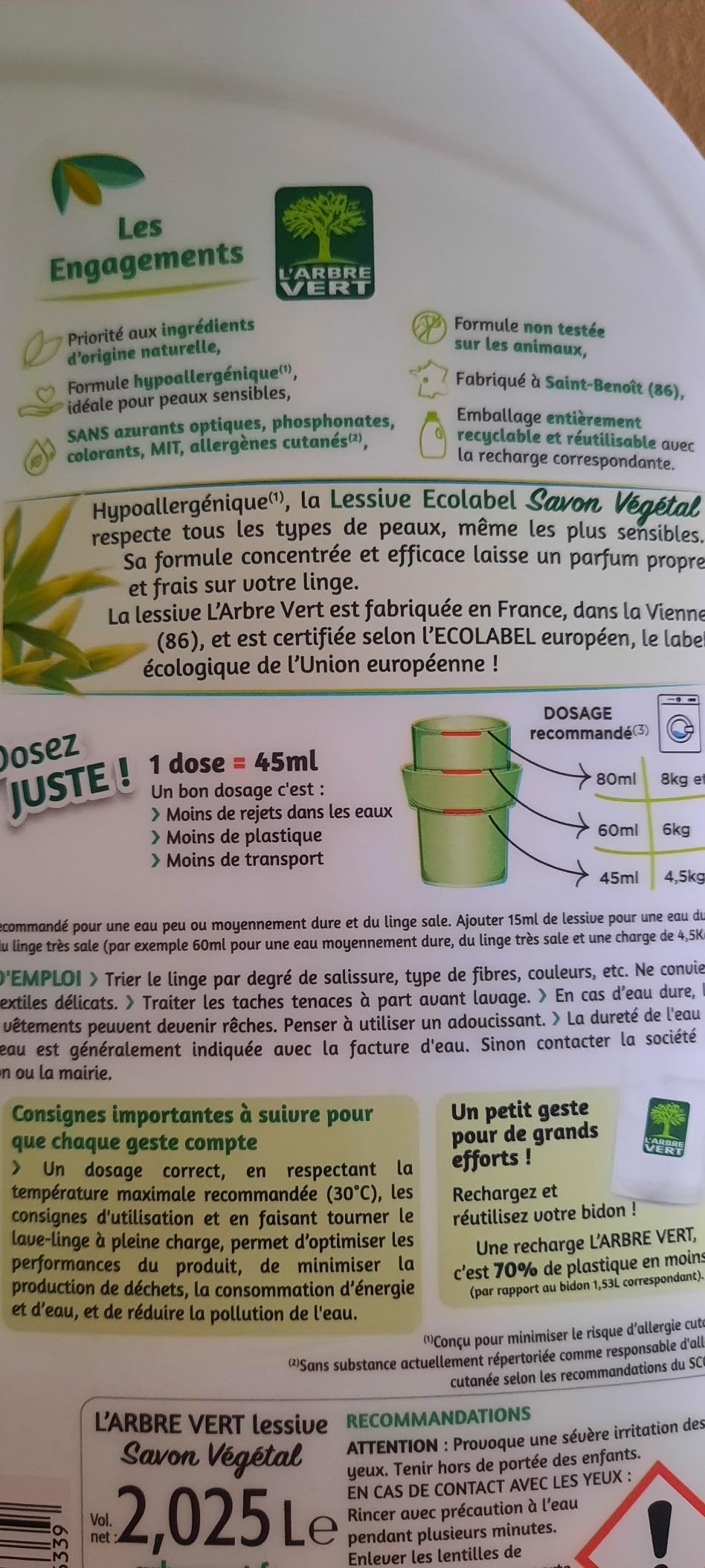 Peau sensible validée