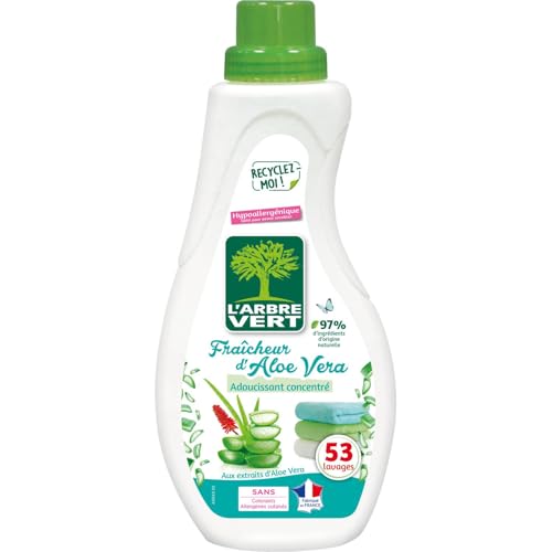 l-arbre-vert-adoucissant-concentr-fra-cheur-d-alo-v-ra-800ml-53-lavages image 2