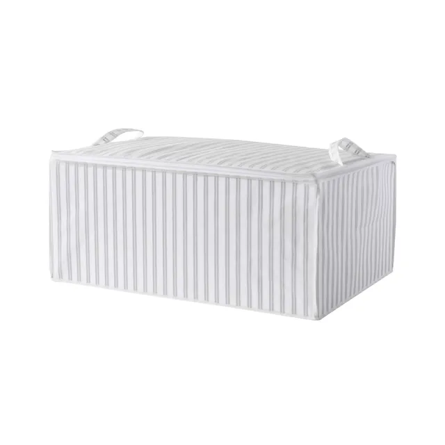 compactor-ran7505-housse-de-rangement-couette-50-x-70-x-h-30-cm-grise image 1