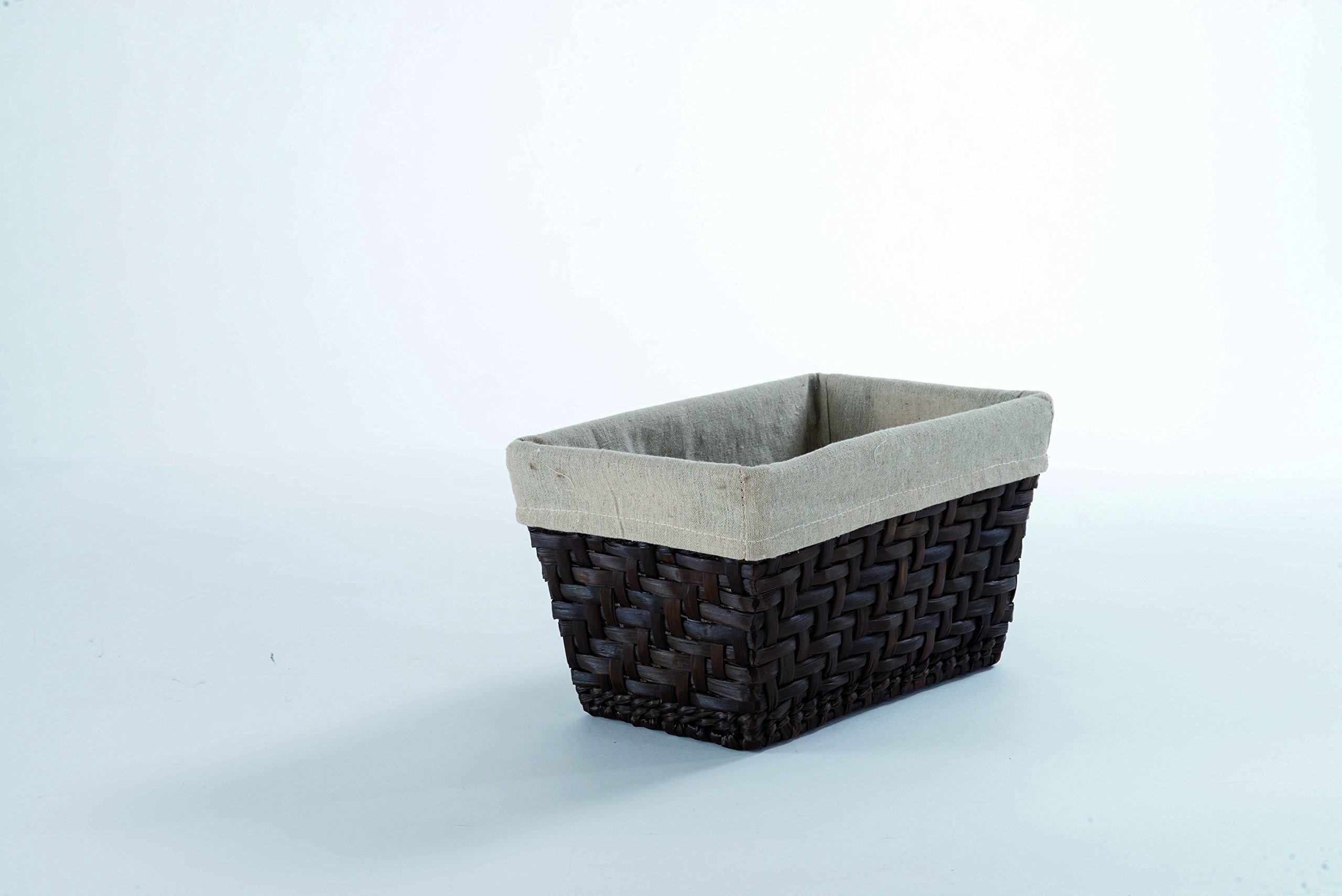 compactor-mambo-ran6508-panier-jonc-tress-et-lin-chocolat-28-5-x-18-5-x-16-5-cm image 3