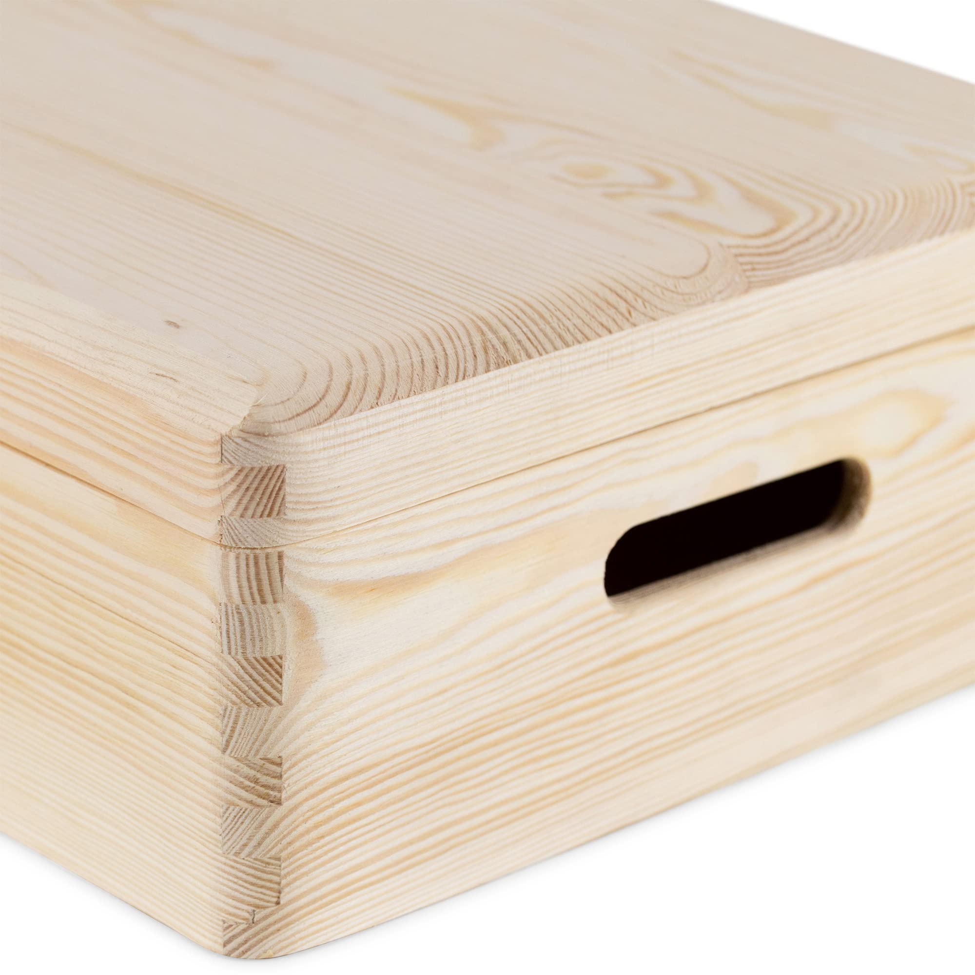 compactor-bo-te-avec-couvercle-bois-brut-40-x-30-x-14-cm-ran6480 image 6