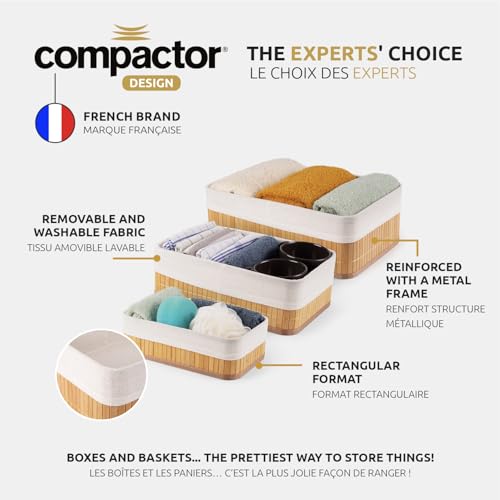 compactor-ran10569-lot-3-paniers-bambou-naturel-brun-avec-doublure image 7