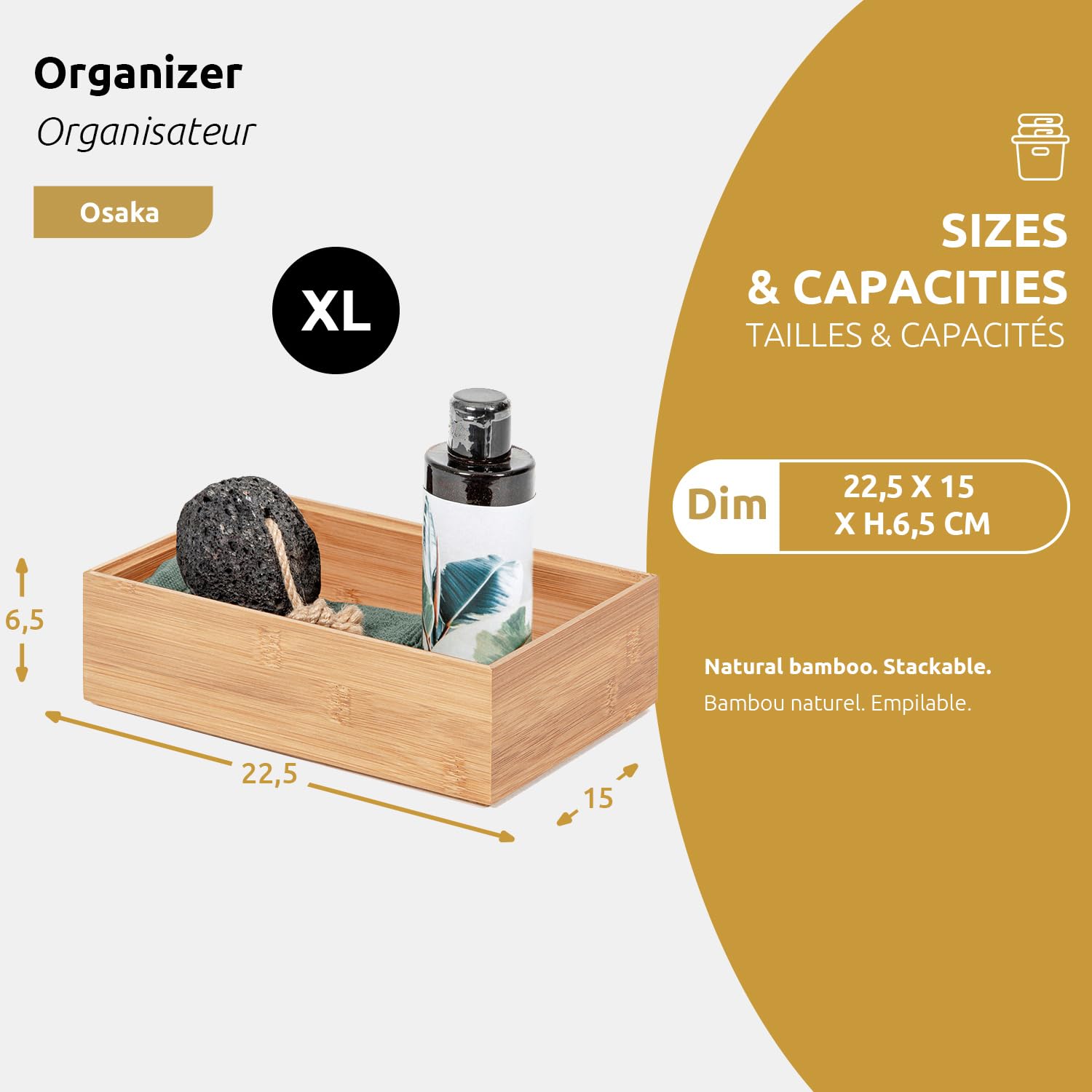 compactor-osaka-organisateur-xl-bambou-naturel-22-5x15x6-5-cm image 3