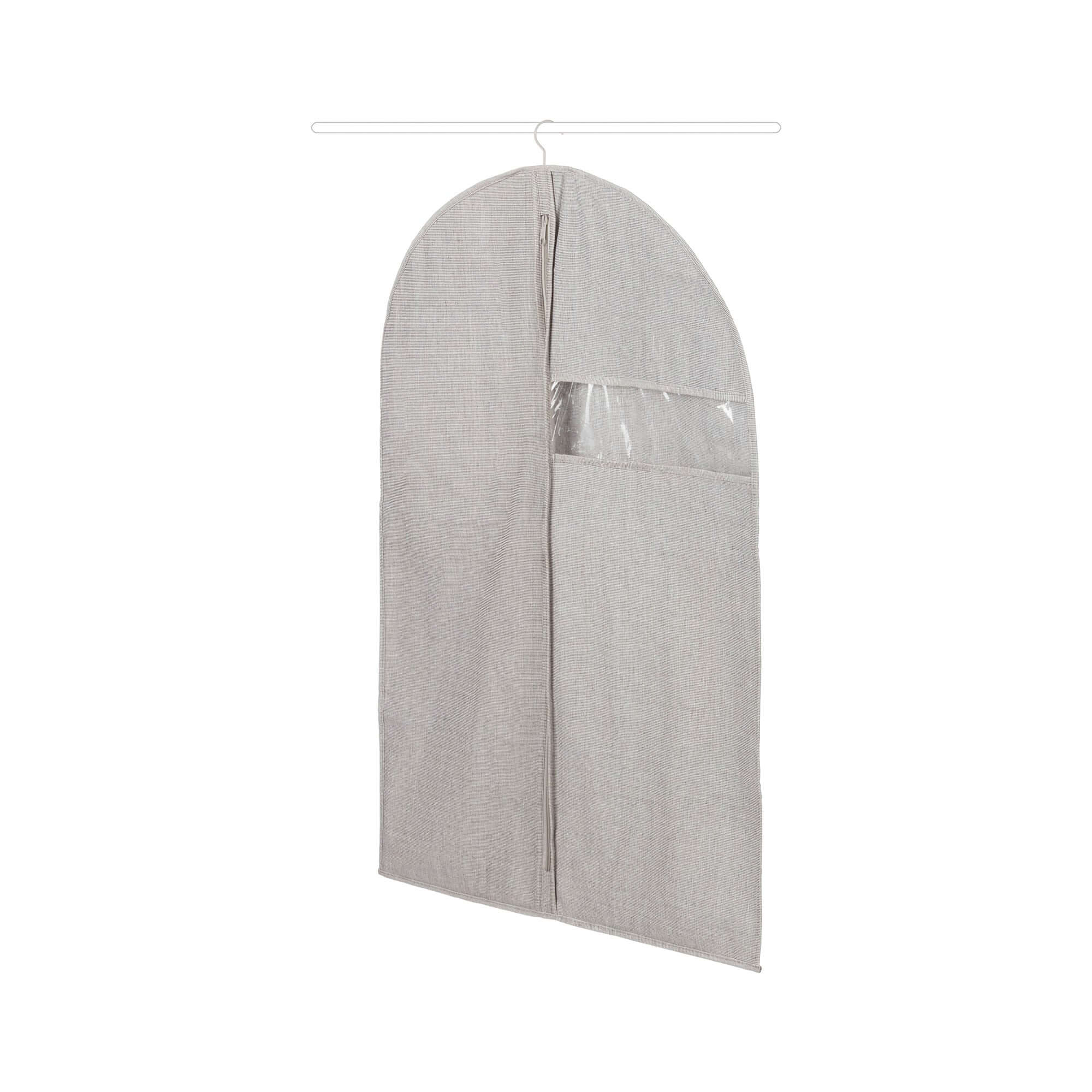 compactor-oxford-m-housse-v-tements-suspendre-60x90-cm-beige image 1