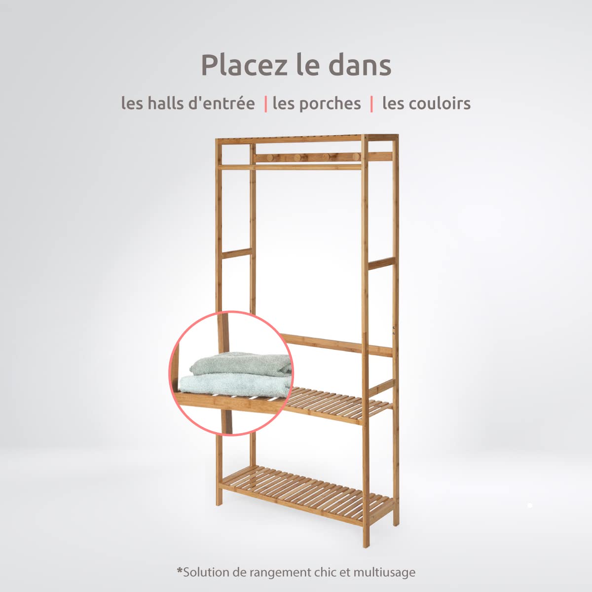 compactor-nara-ran10822-porte-v-tements-multifonctionnel-bambou-80x27-5x170-cm image 6