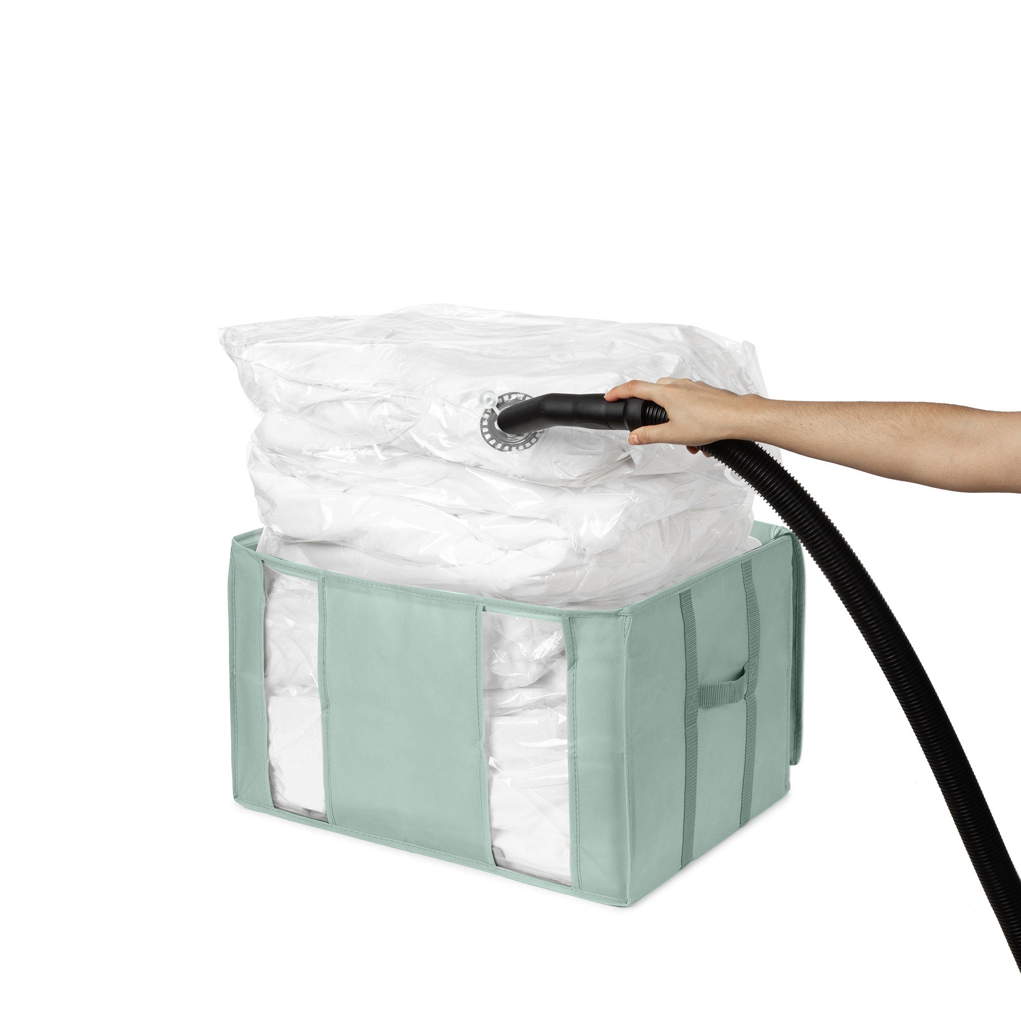 compactor-laguna-housse-de-rangement-sous-vide-vert-pastel image 7