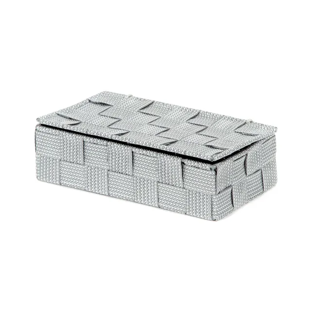 compactor-bo-te-avec-couvercle-toronto-s-21-x-12-x-5-5-cm-gris-ran8552 image 1