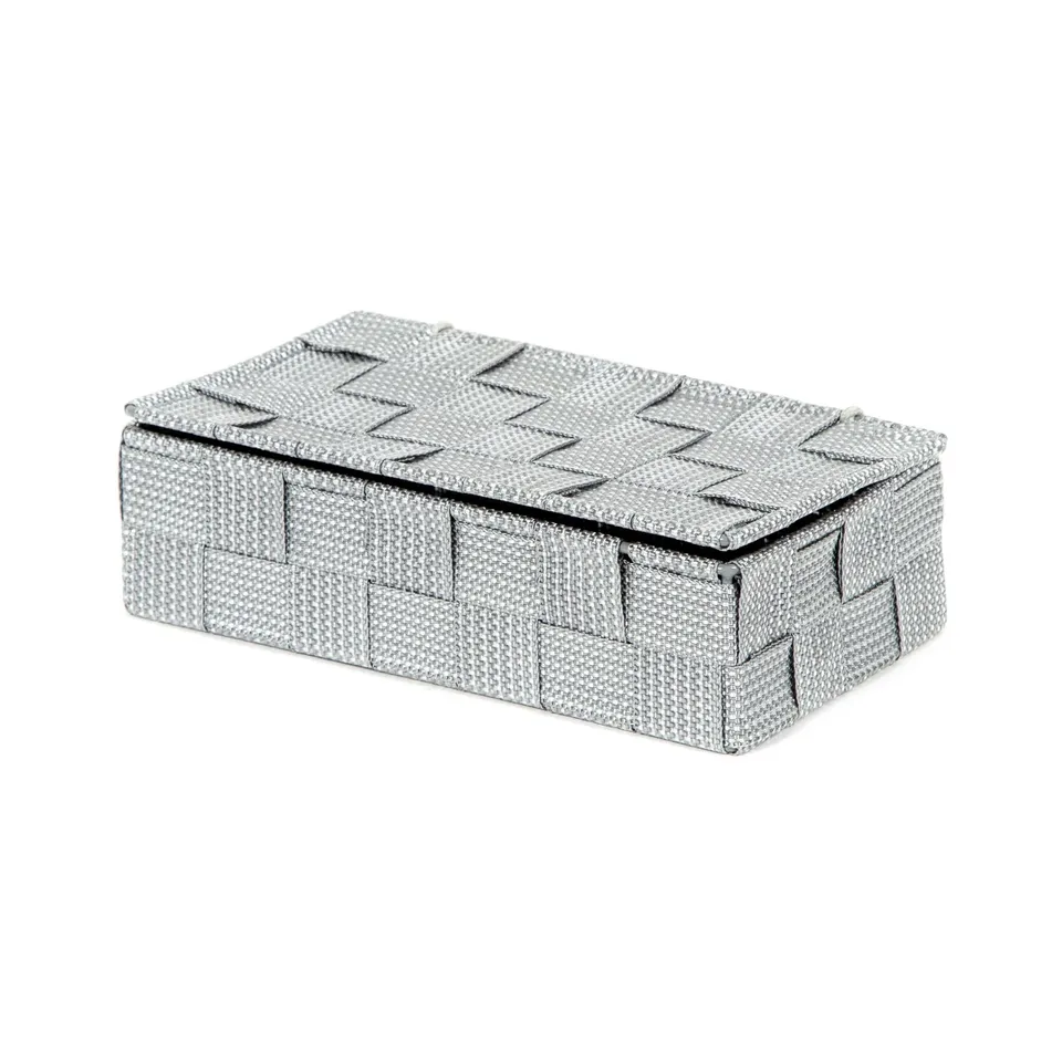 compactor-bo-te-avec-couvercle-toronto-s-21-x-12-x-5-5-cm-gris-ran8552 image 1