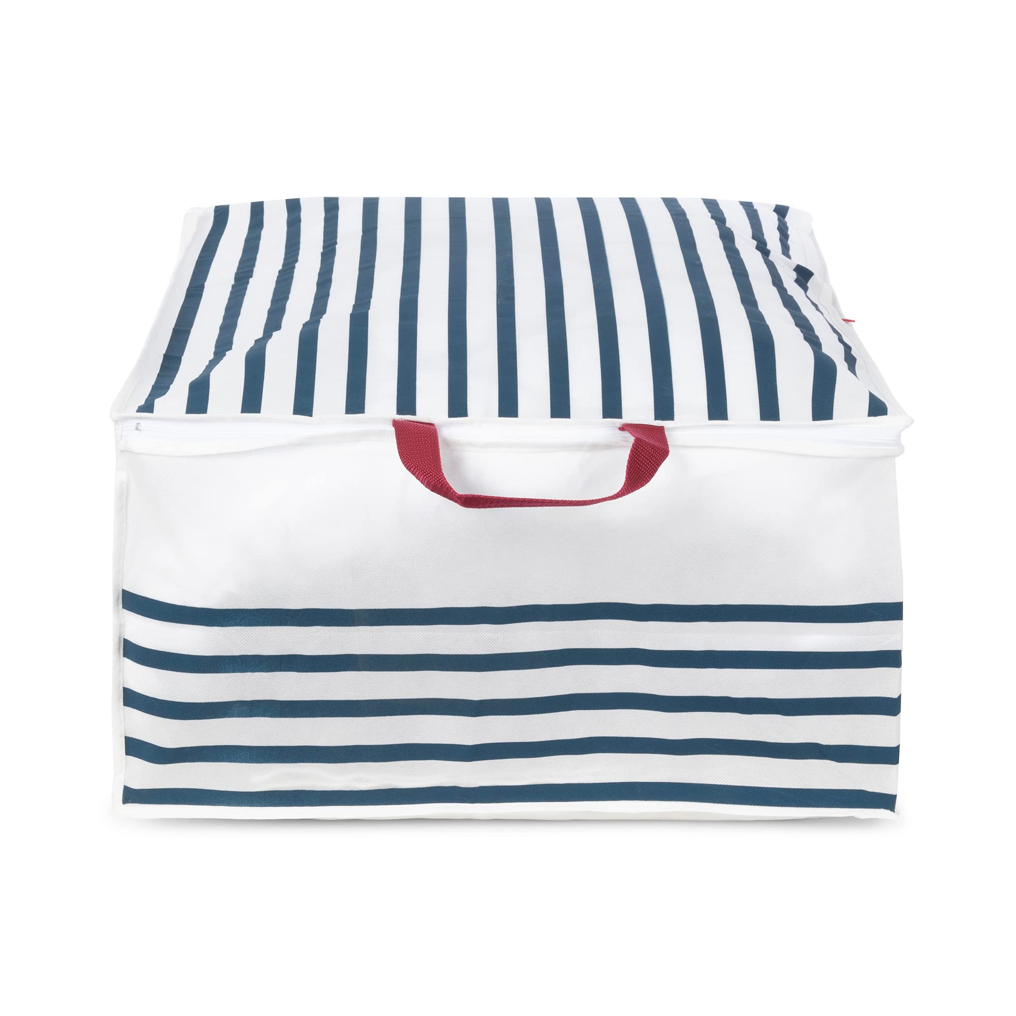 compactor-marini-re-lot-de-3-housses-de-rangement-couette-bleu-65x50xh27-cm image 8