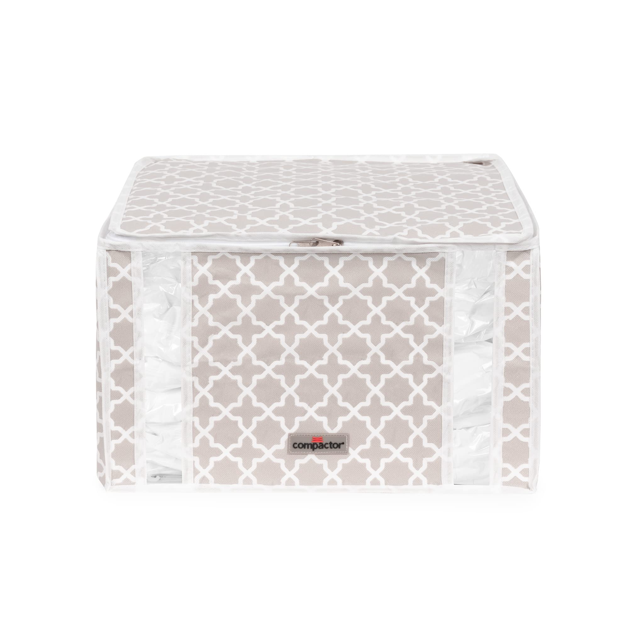 compactor-housse-de-rangement-sous-vide-madison-m-125l-taupe-40-x-40-x-h-25-cm image 4