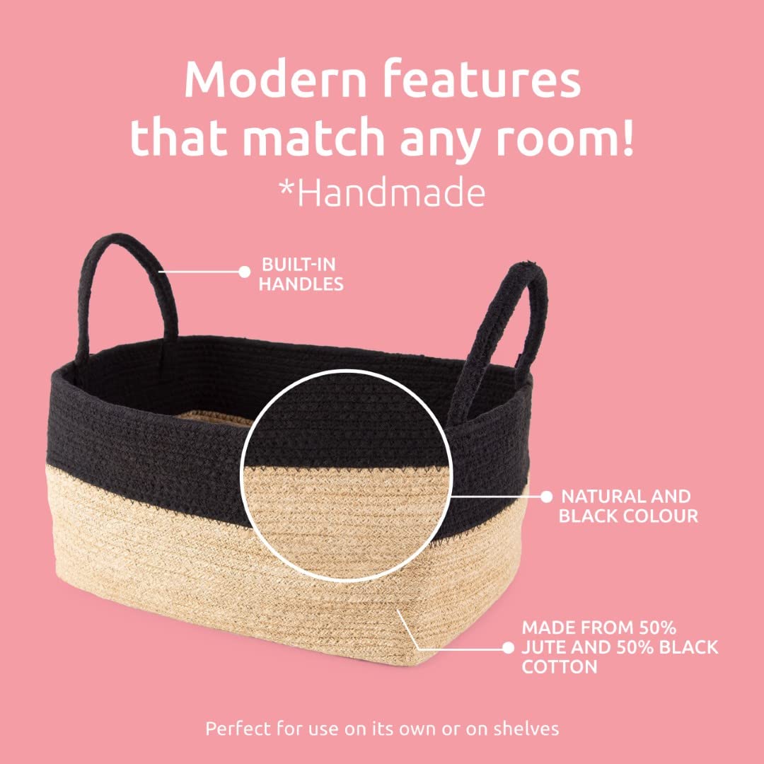 compactor-panier-de-rangement-en-jute-magura-taille-l-34-x-23-x-18-cm-brun-noir image 4