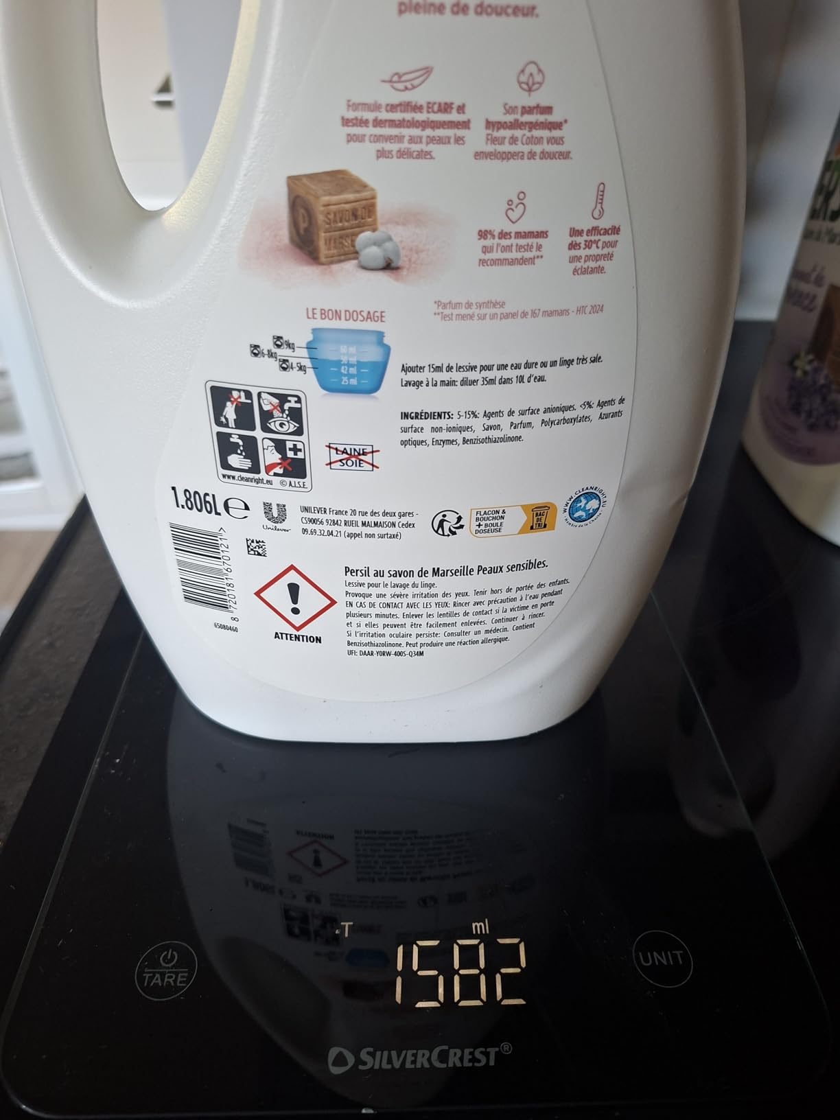 Bonne lessive peaux sensibles