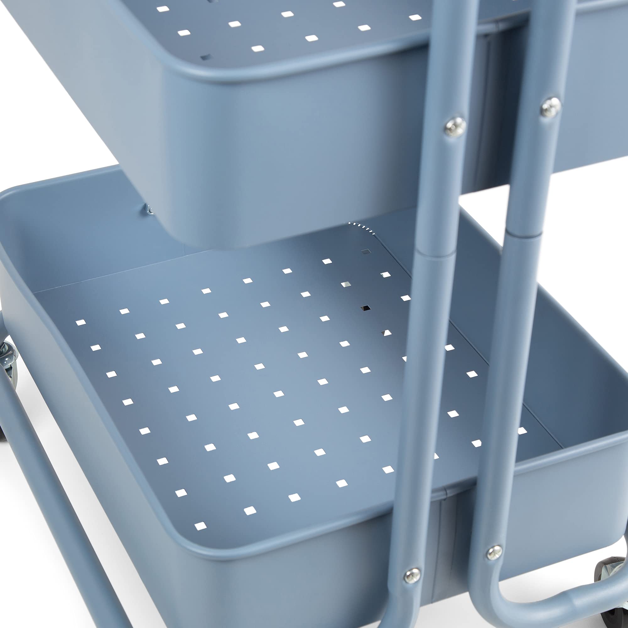 compactor-grena-chariot-de-rangement-salle-de-bain-3-tag-res-roulettes-bleu image 8
