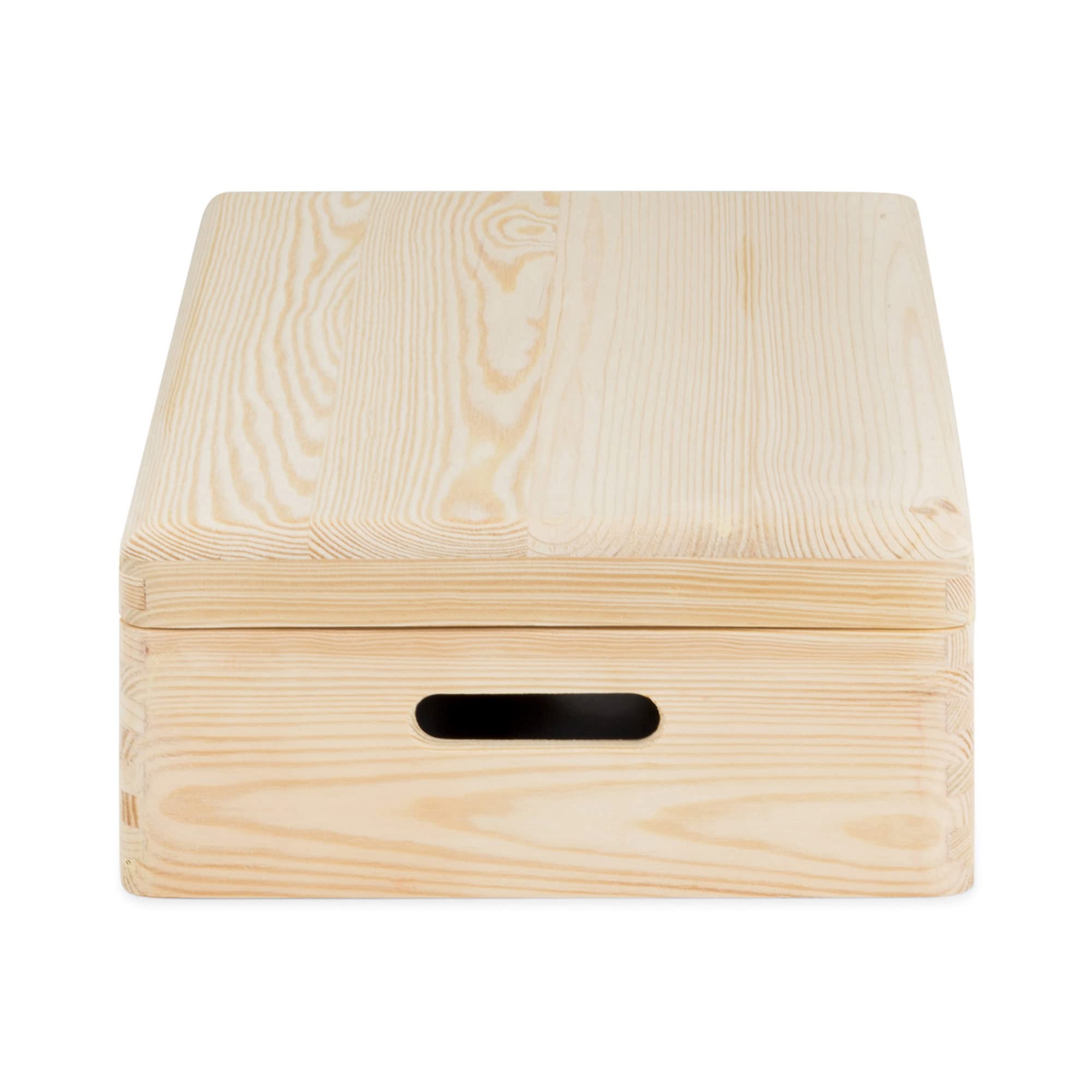 compactor-bo-te-avec-couvercle-bois-brut-40-x-30-x-14-cm-ran6480 image 3