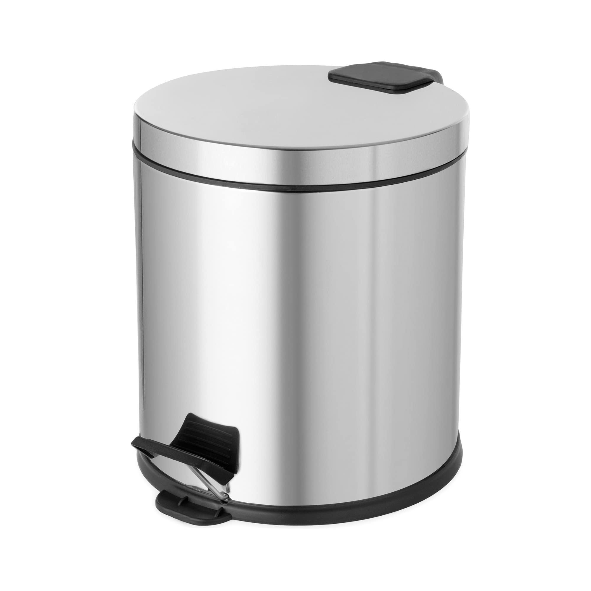 compactor-poubelle-p-dale-m-tal-20l-inox-chrome-31-x-36-cm image 1
