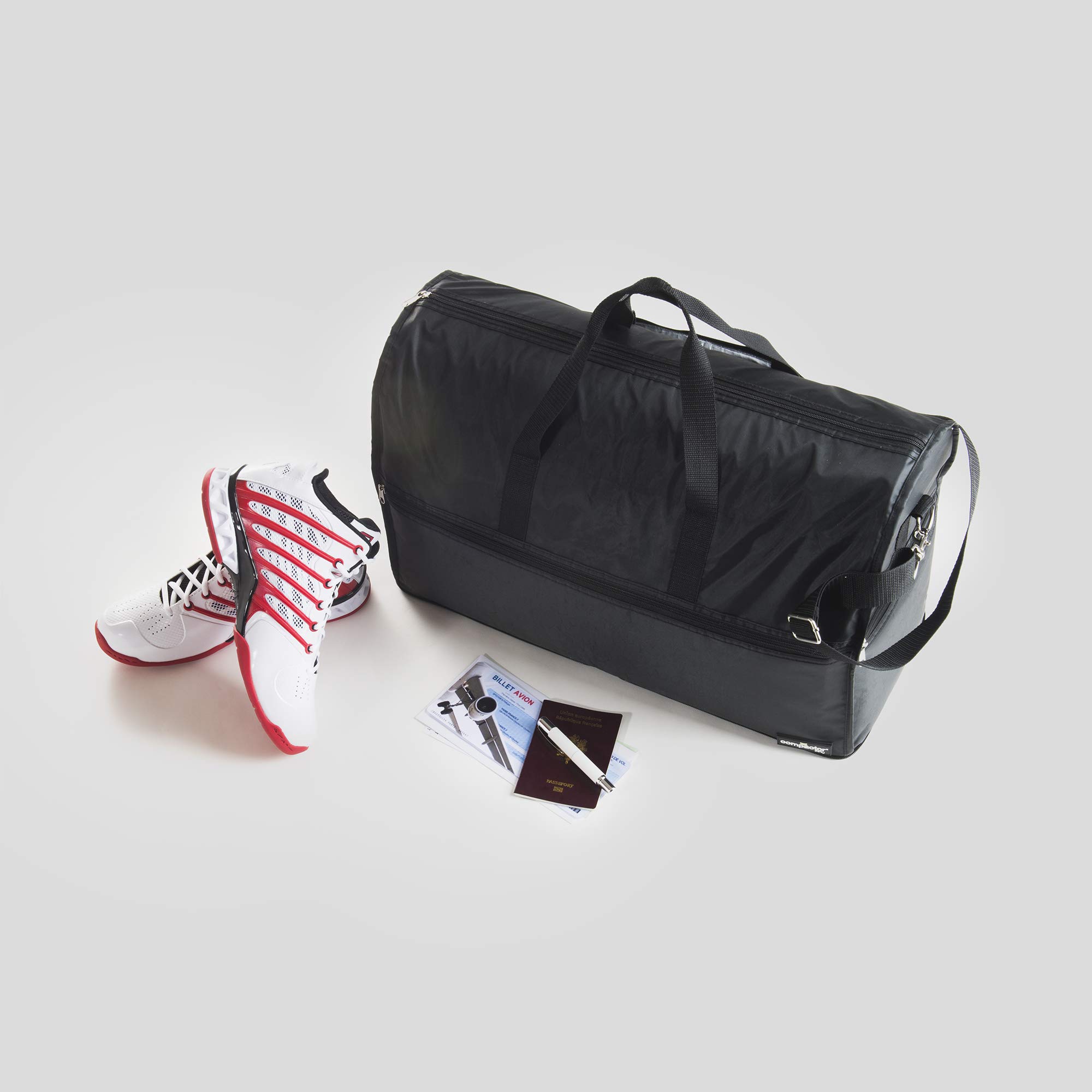 compactor-ran7142-sac-de-voyage-pliable-noir-56-x-15-x-35-cm image 8