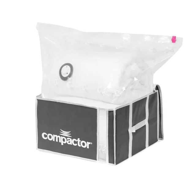 compactor-housse-de-rangement-sous-vide-rigide-taille-m-125l-gris-ran8779 image 1