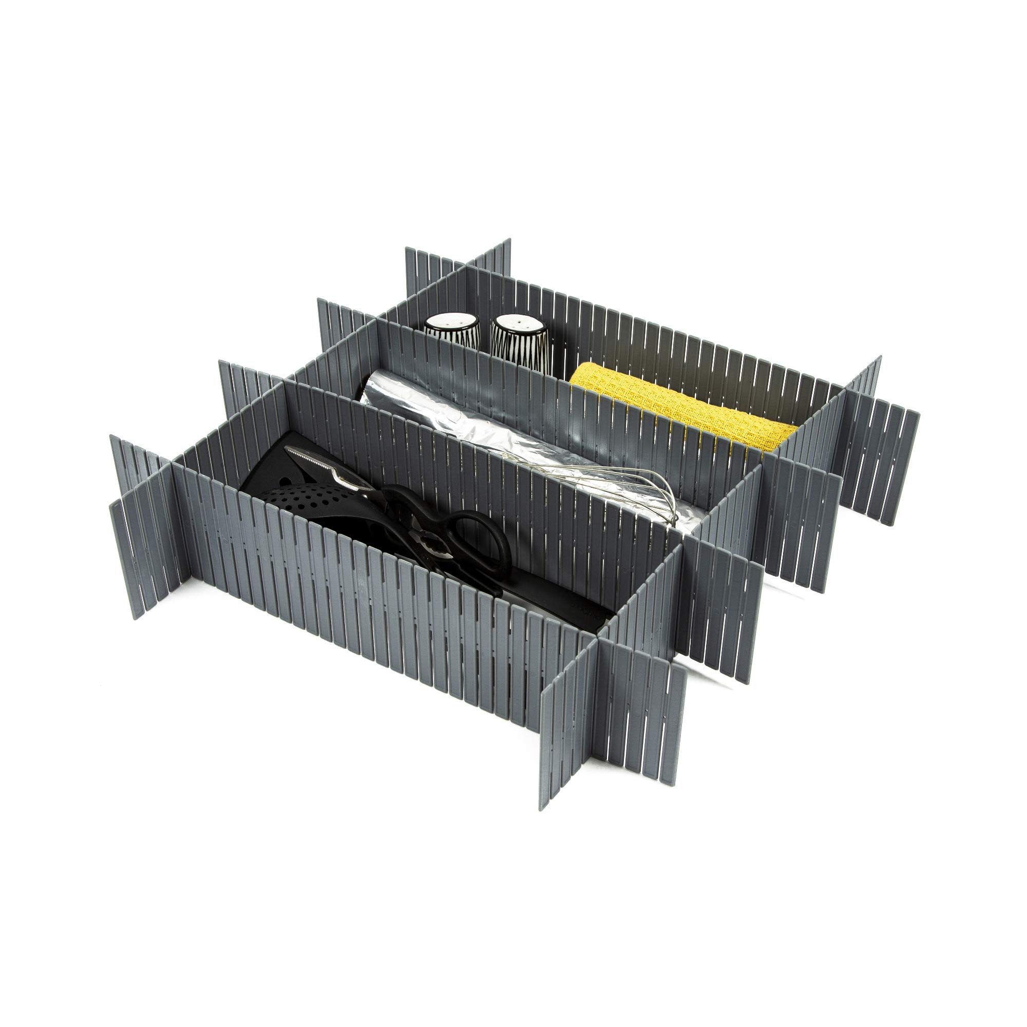 compactor-free-organizer-life-l-s-parateurs-tiroir-gris-6-plaques-44-x-10-cm image 3