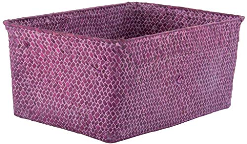 compactor-kito-ran6530-panier-jonc-tress-rose-30-x-20-x-13-cm image 2