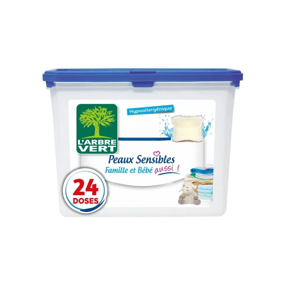 l-arbre-vert-doses-lessive-liquide-peaux-sensibles-famille-et-b-b-24-doses-hypoa image 1