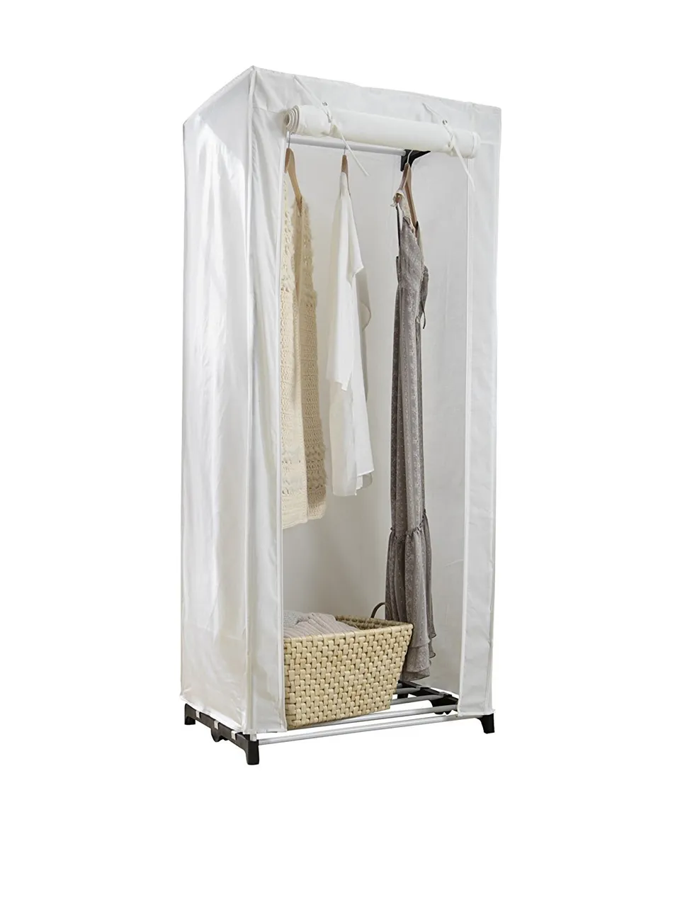 compactor-penderie-cottage-beige-et-marron-99-1-x-47-5-x-h-14-9-cm-ran3437 image 1