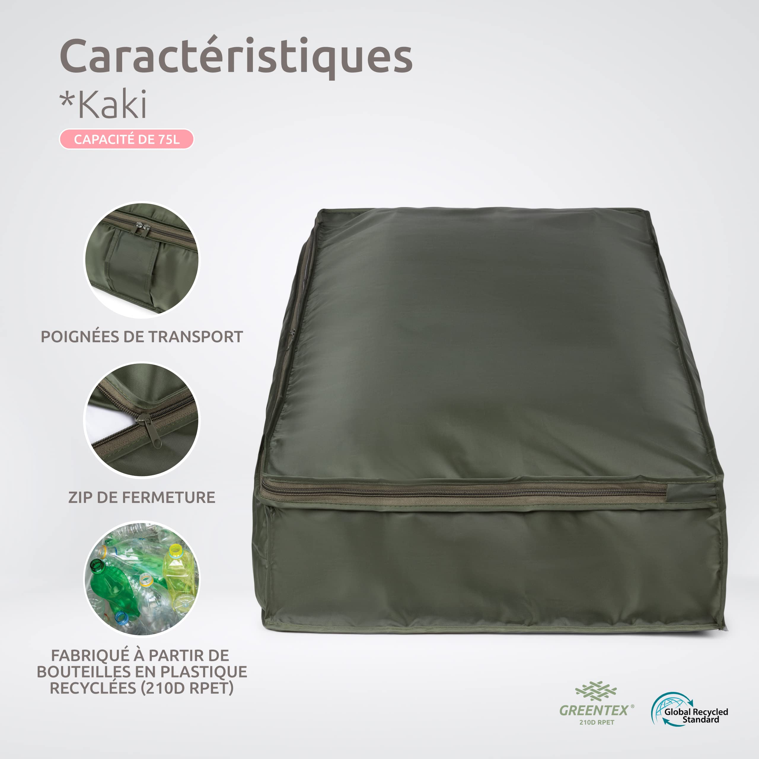 compactor-ecologik-housse-de-lit-kaki-107x46x16-cm-75l-ran10868 image 4