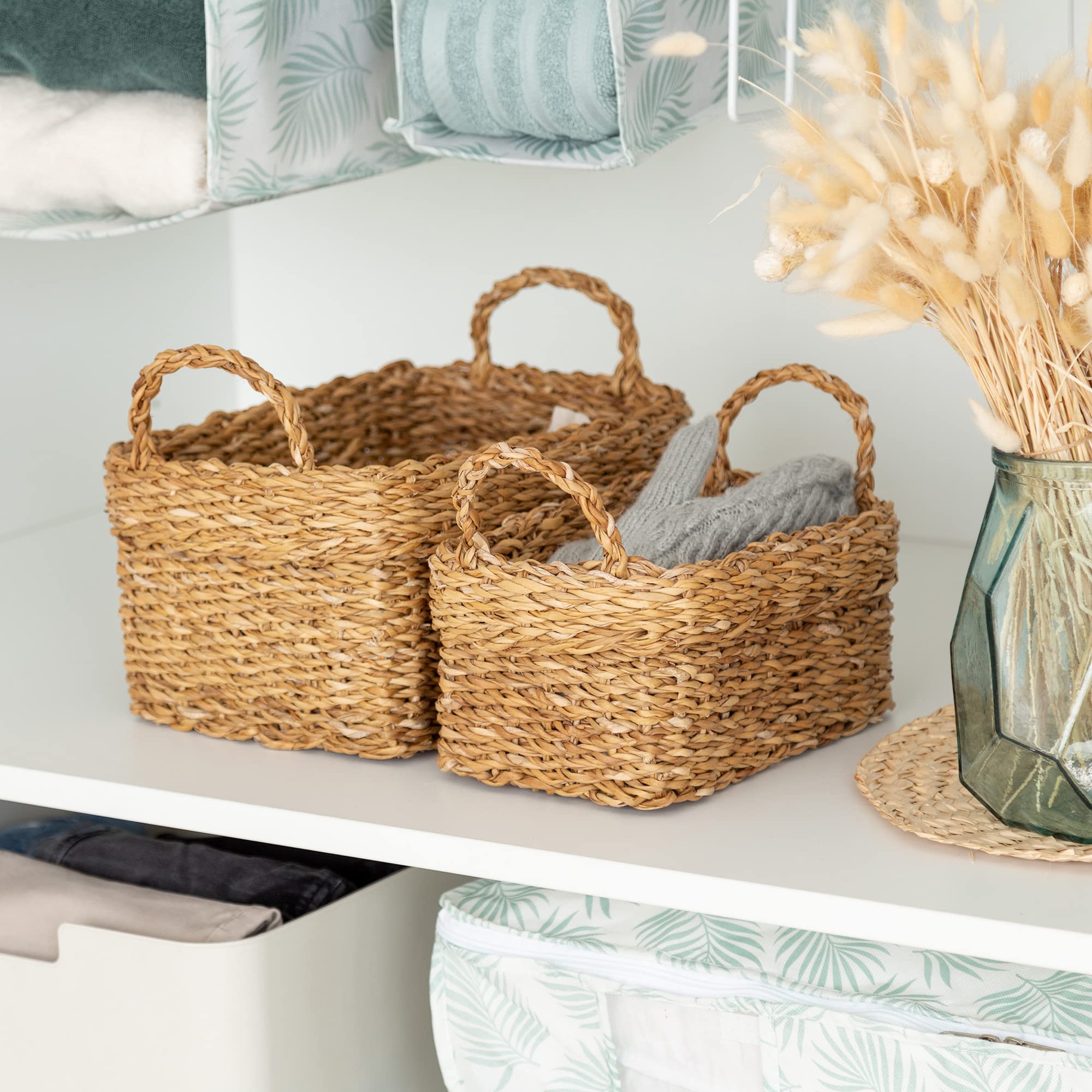 compactor-nator-panier-de-rangement-petit-jute-naturel-24x15x12-cm image 6