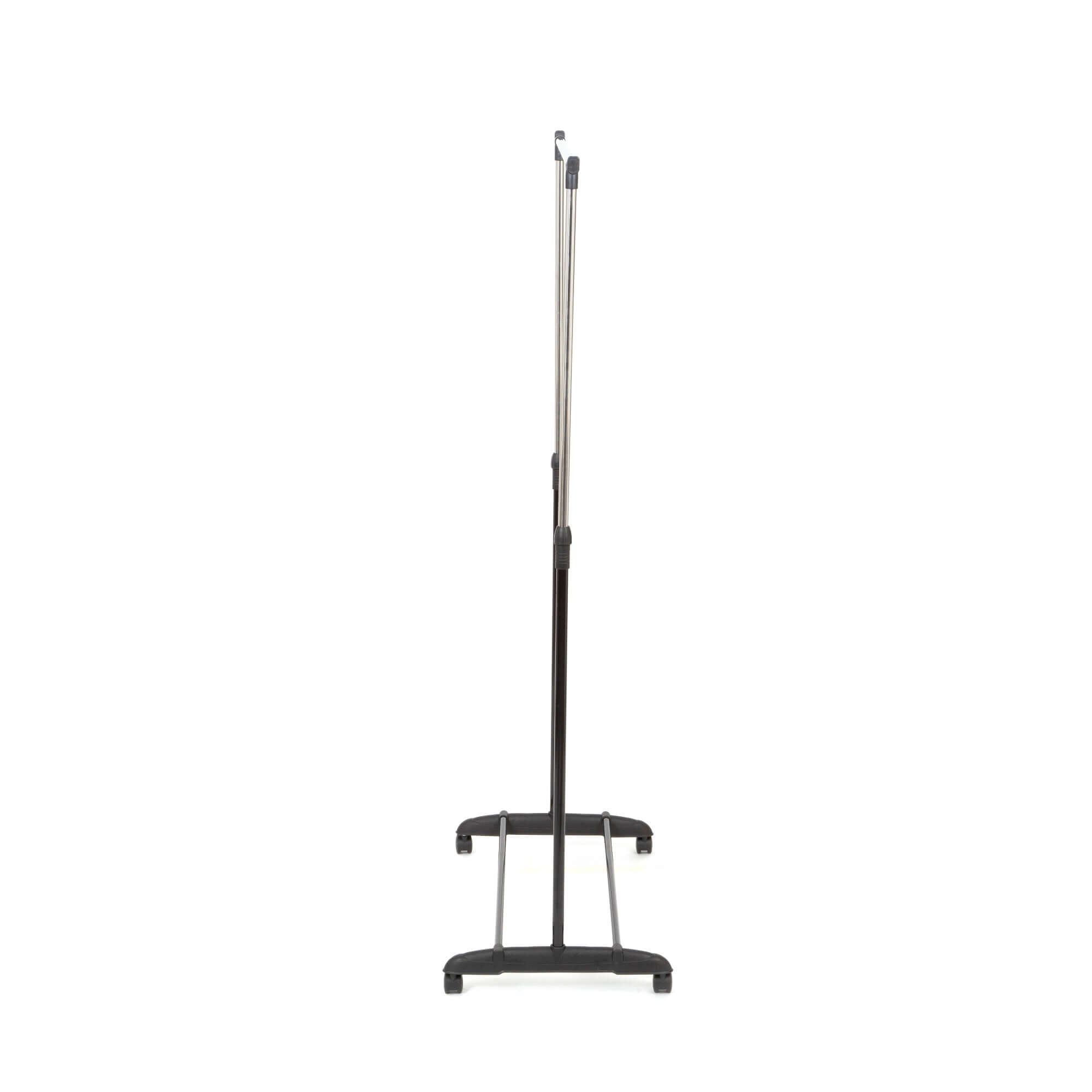 compactor-suzie-portant-v-tements-sur-roulettes-noir-et-chrome image 3