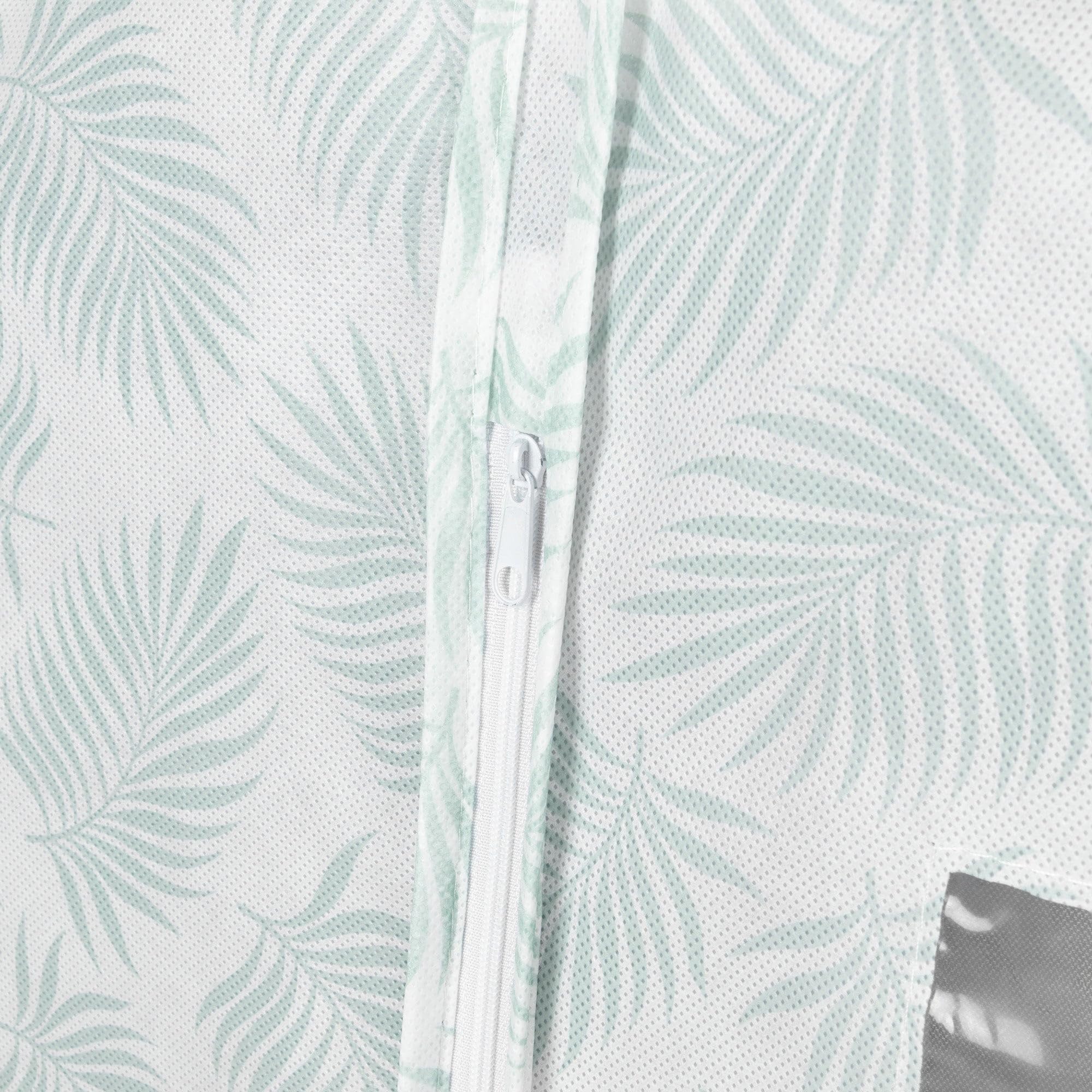 compactor-palma-housse-costume-60x100-cm-vert-blanc-anti-poussi-re image 6