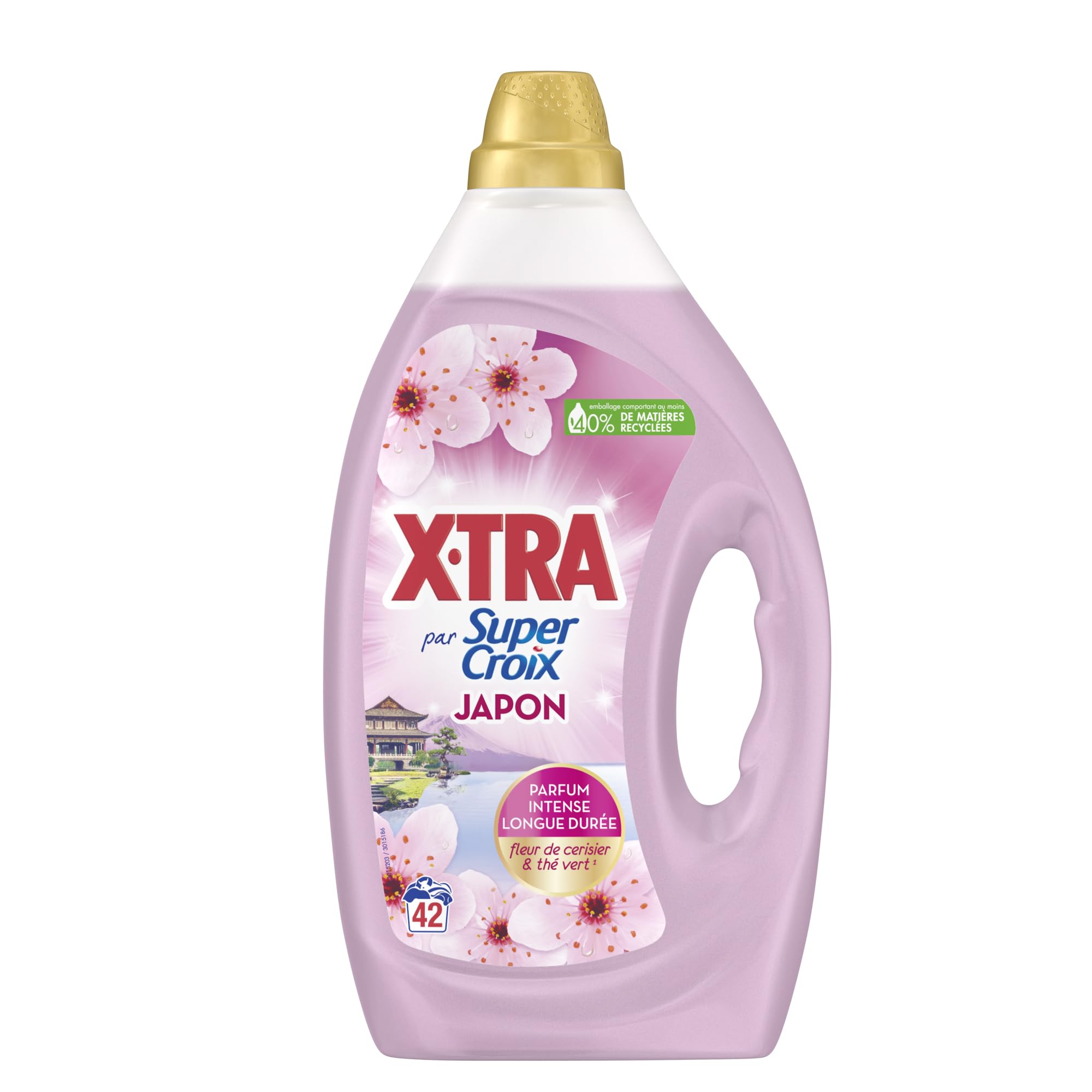 x-tra-par-super-croix-lessive-liquide-japon-cerisier-th-vert-42-lavages image 1