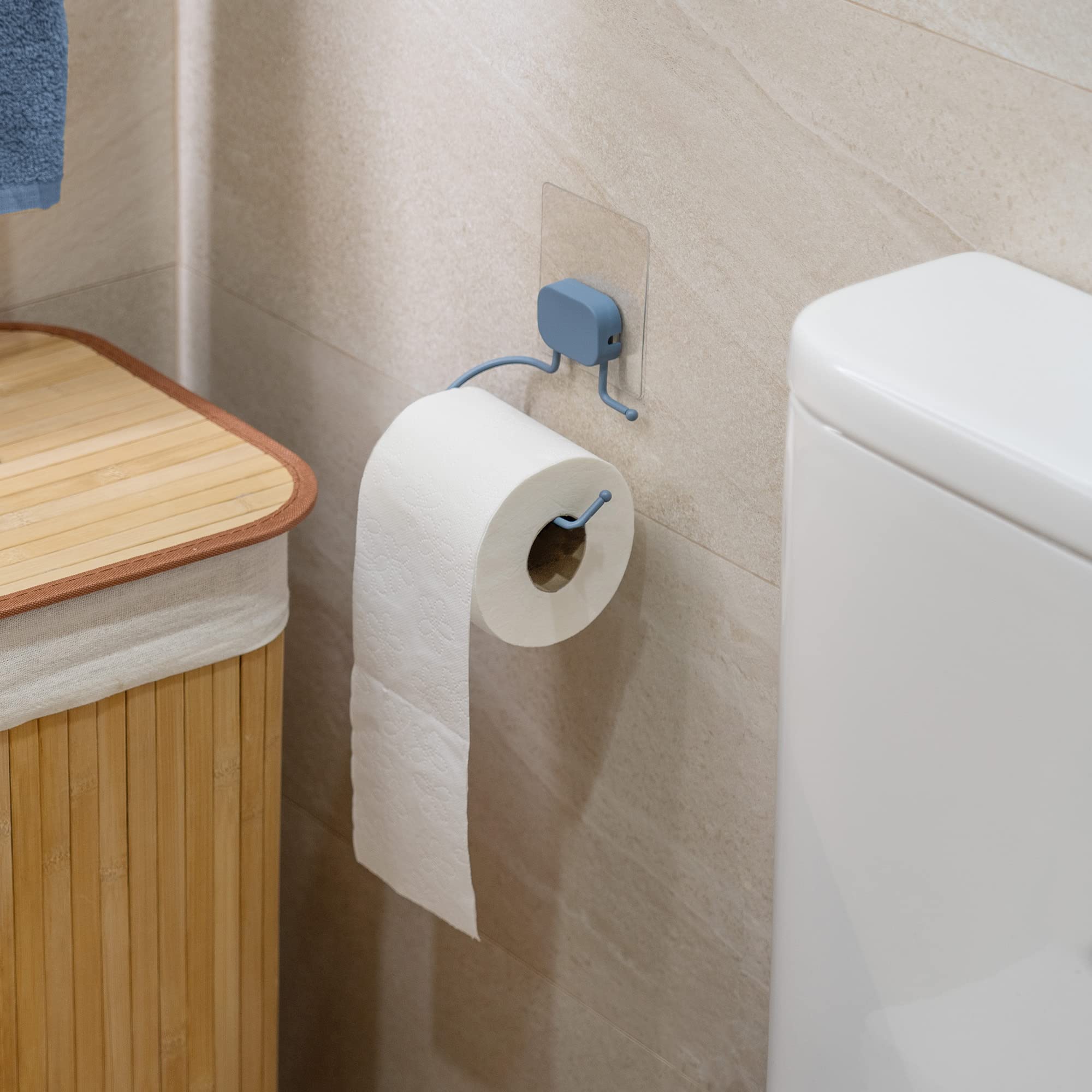 compactor-grena-porte-papier-toilette-adh-sif-bleu-sans-per-age image 8