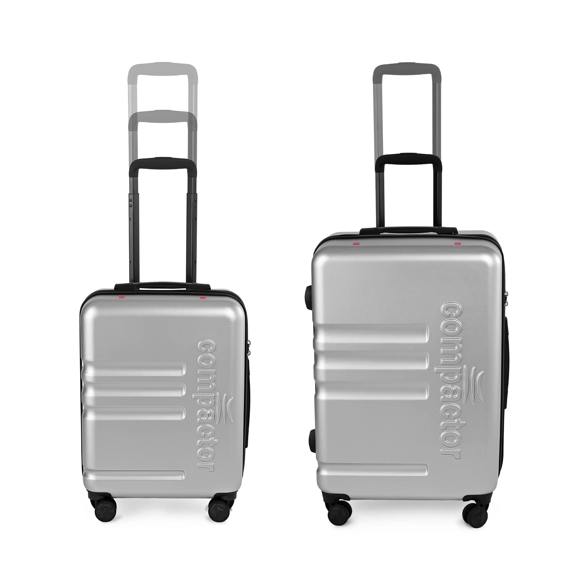 compactor-luna-lot-de-2-valises-hybrides-s-l-avec-sac-sous-vide-int-gr-argent-no image 2