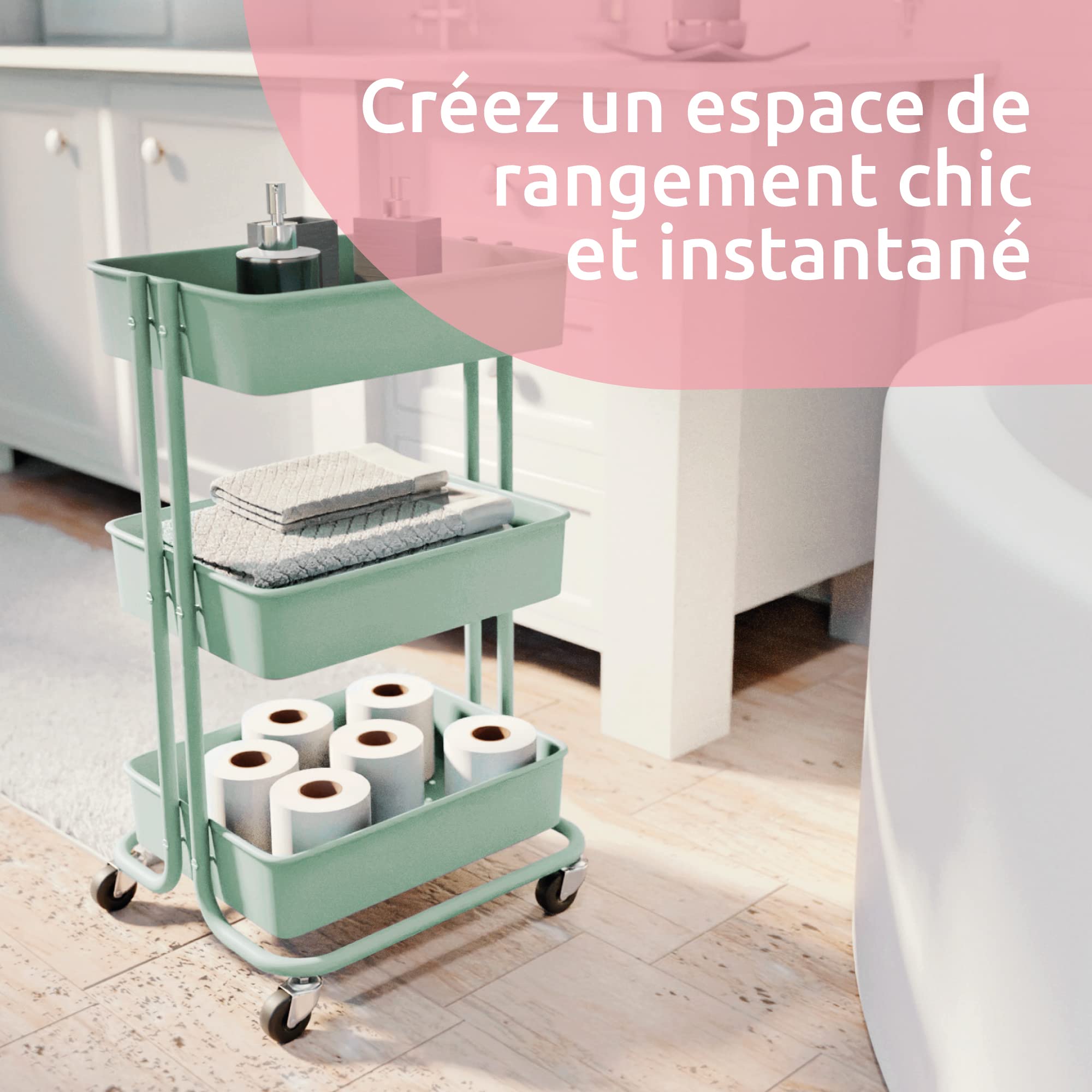 compactor-grena-ran10862-chariot-de-rangement-salle-de-bain-3-tag-res-roulettes image 3