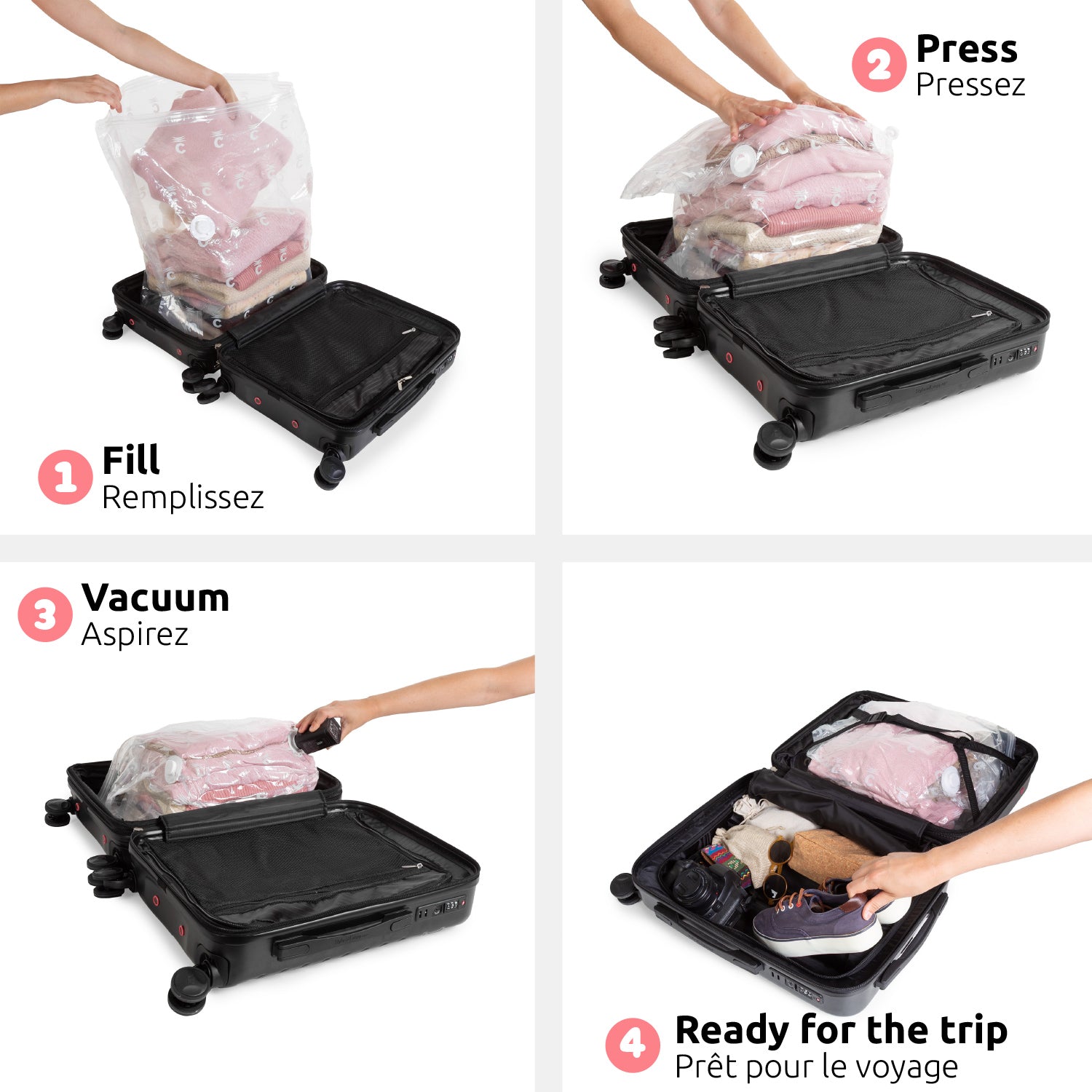 compactor-lot-valise-cabine-gain-de-place-pompe-lectrique-30w-usb image 5