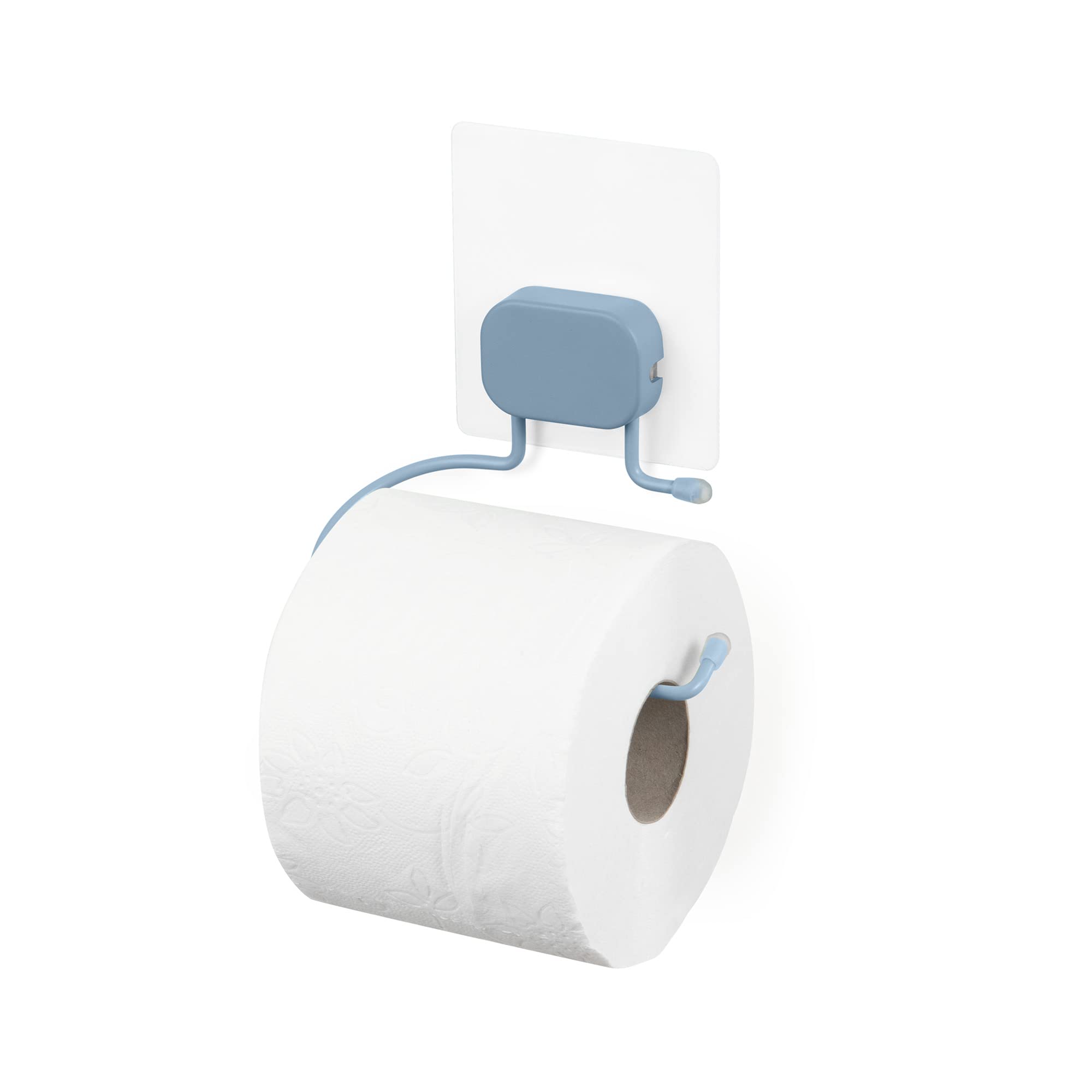 compactor-grena-porte-papier-toilette-adh-sif-bleu-sans-per-age image 2