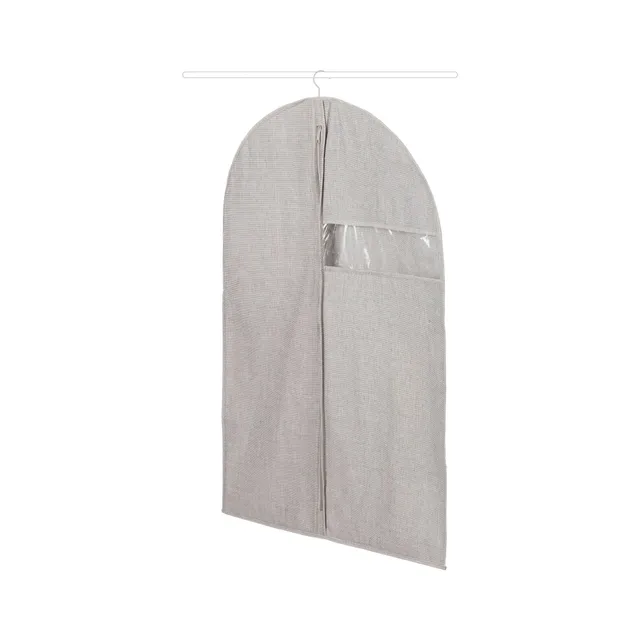 compactor-oxford-m-housse-v-tements-suspendre-60x90-cm-beige image 1