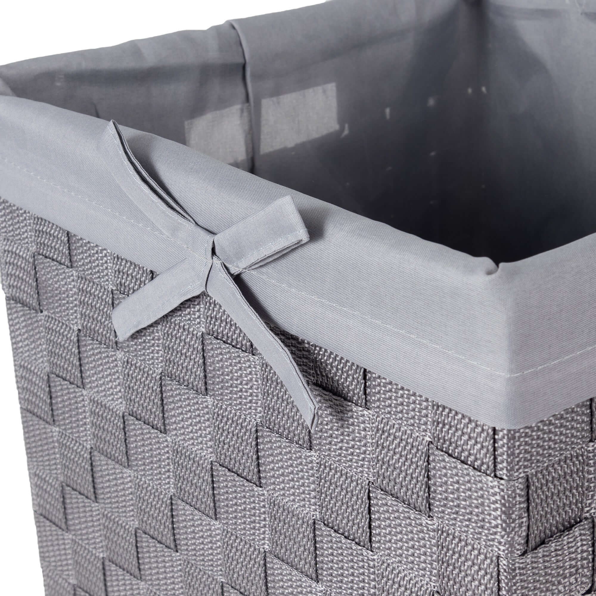 compactor-stan-panier-linge-carr-couvercle-gris-sangles-tress-es image 6