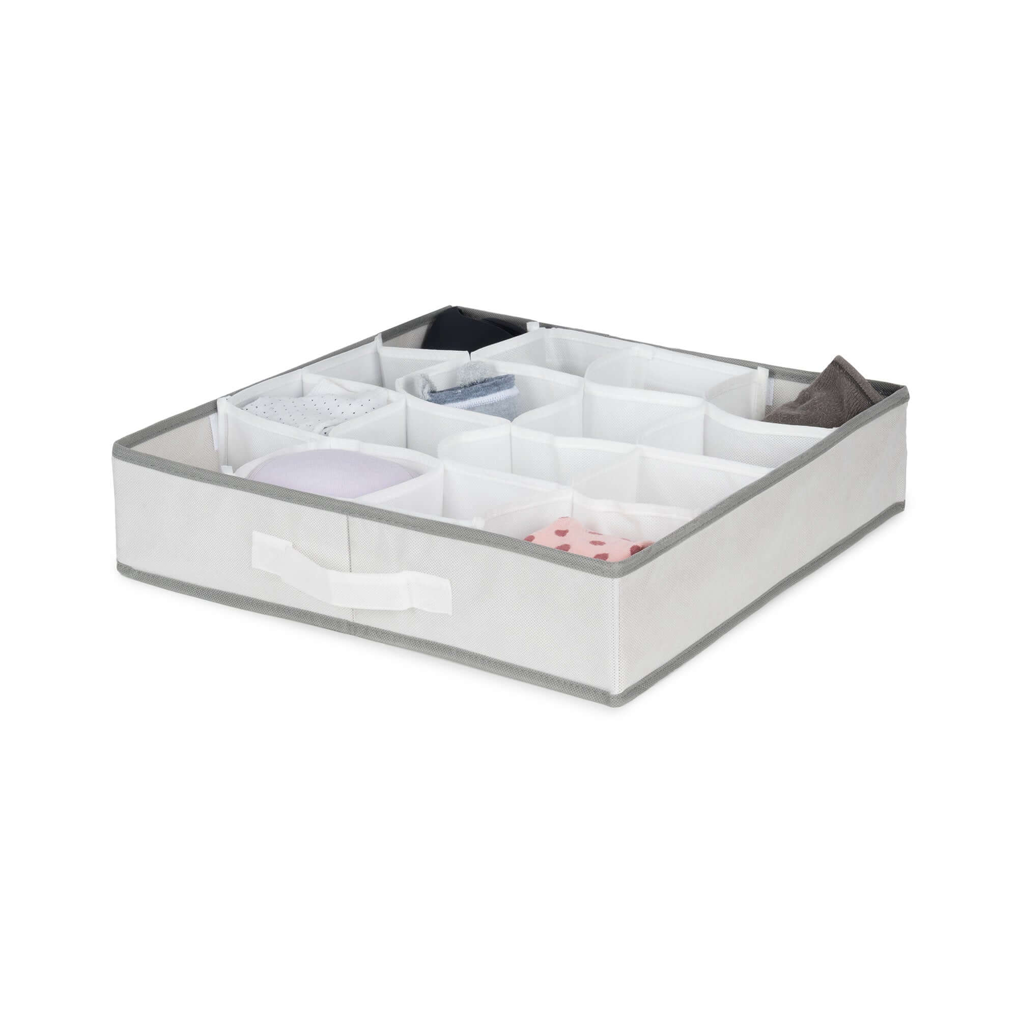 compactor-life-organisateur-de-tiroir-16-compartiments-40x40x9-cm-blanc image 5