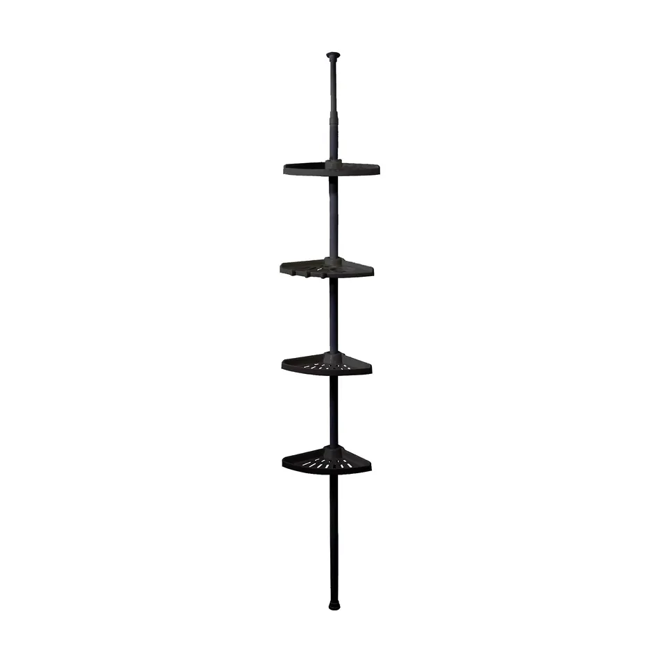 compactor-gina-xl-tag-re-d-angle-douche-t-lescopique-noire-165-260-cm image 1