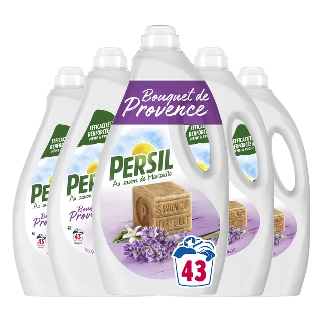 persil-bouquet-de-provence-lessive-liquide-savon-de-marseille-lavande-215-lavage image 1
