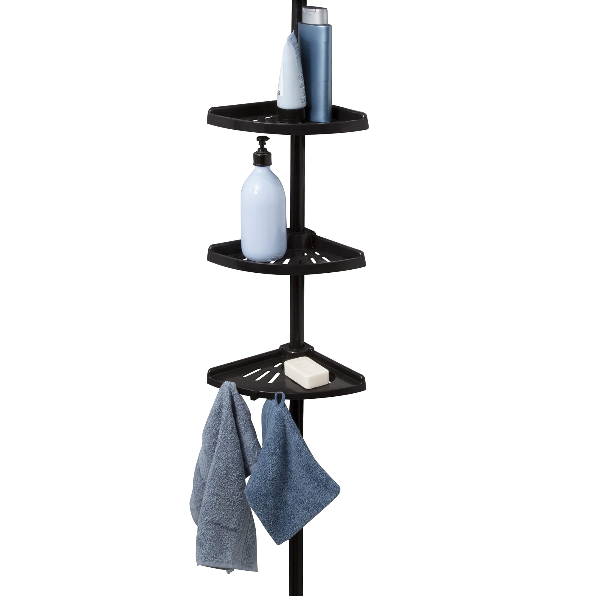 compactor-gina-xl-tag-re-d-angle-douche-t-lescopique-noire-165-260-cm image 2