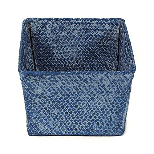 compactor-rangement-cie-kito-ran6528-panier-jonc-tress-bleu-30-x-20-x-13-cm image 8