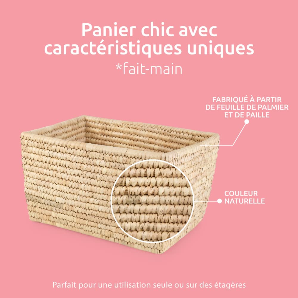 compactor-arno-panier-de-rangement-large-30-x-21-x-17-cm-paille-tress-e-brun image 4